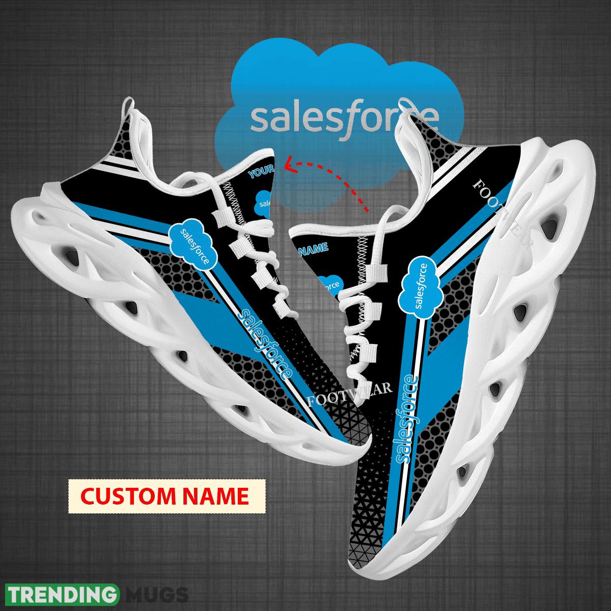 Custom Name Salesforce Logo Max Soul Shoes For Big Fans Runing Sneakers Gift - salesforce Logo Personalized Chunky Shoes Photo 1 Custom Name Salesforce Logo Max Soul Shoes For Big Fans Runing Sneakers Gift - salesforce Logo Personalized Chunky Shoes Photo 1