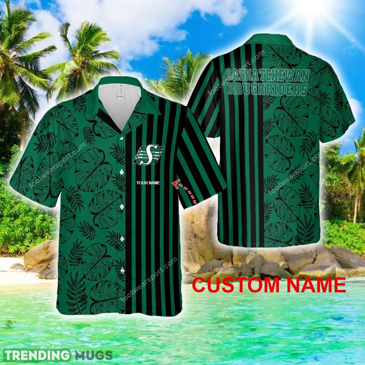 Custom Name Saskatchewan Roughriders AOP Hawaiian Shirt Gift For Fans - Custom Name Saskatchewan Roughriders AOP Hawaiian Shirt Gift For Fans Custom Name Saskatchewan Roughriders AOP Hawaiian Shirt Gift For Fans - Custom Name Saskatchewan Roughriders AOP Hawaiian Shirt Gift For Fans