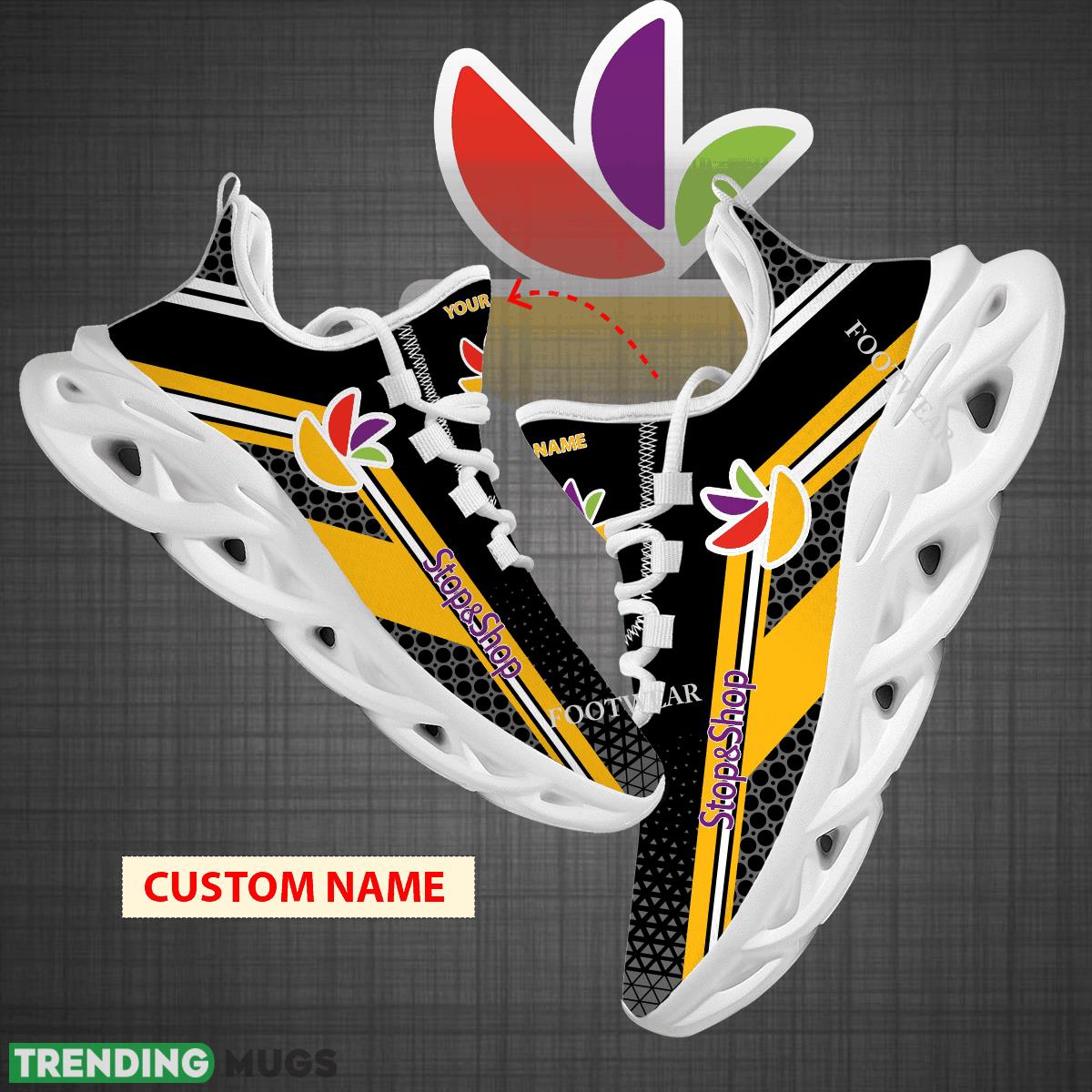Custom Name Stop & Shop Logo Max Soul Shoes For Big Fans Runing Sneakers Gift - stop & shop Logo Personalized Chunky Shoes Photo 1 Custom Name Stop & Shop Logo Max Soul Shoes For Big Fans Runing Sneakers Gift - stop & shop Logo Personalized Chunky Shoes Photo 1