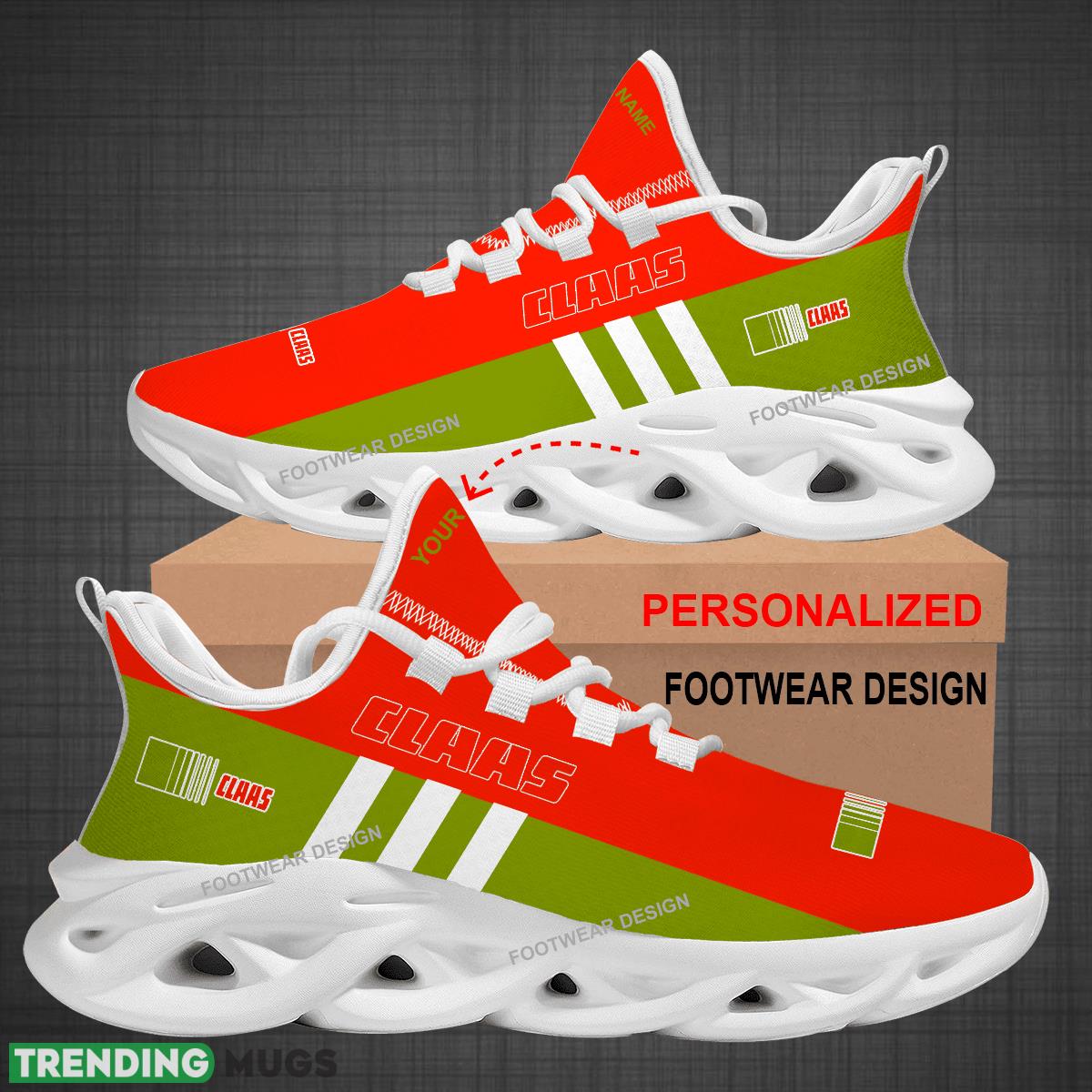 Custom Name Truck Farmer CLAAS Group Logo New Style Max Soul Shoes For Big Fans Runing Sneakers Gift Max Soul Custom Name Truck Farmer CLAAS Group Logo New Style Max Soul Shoes For Big Fans Runing Sneakers Gift Max Soul