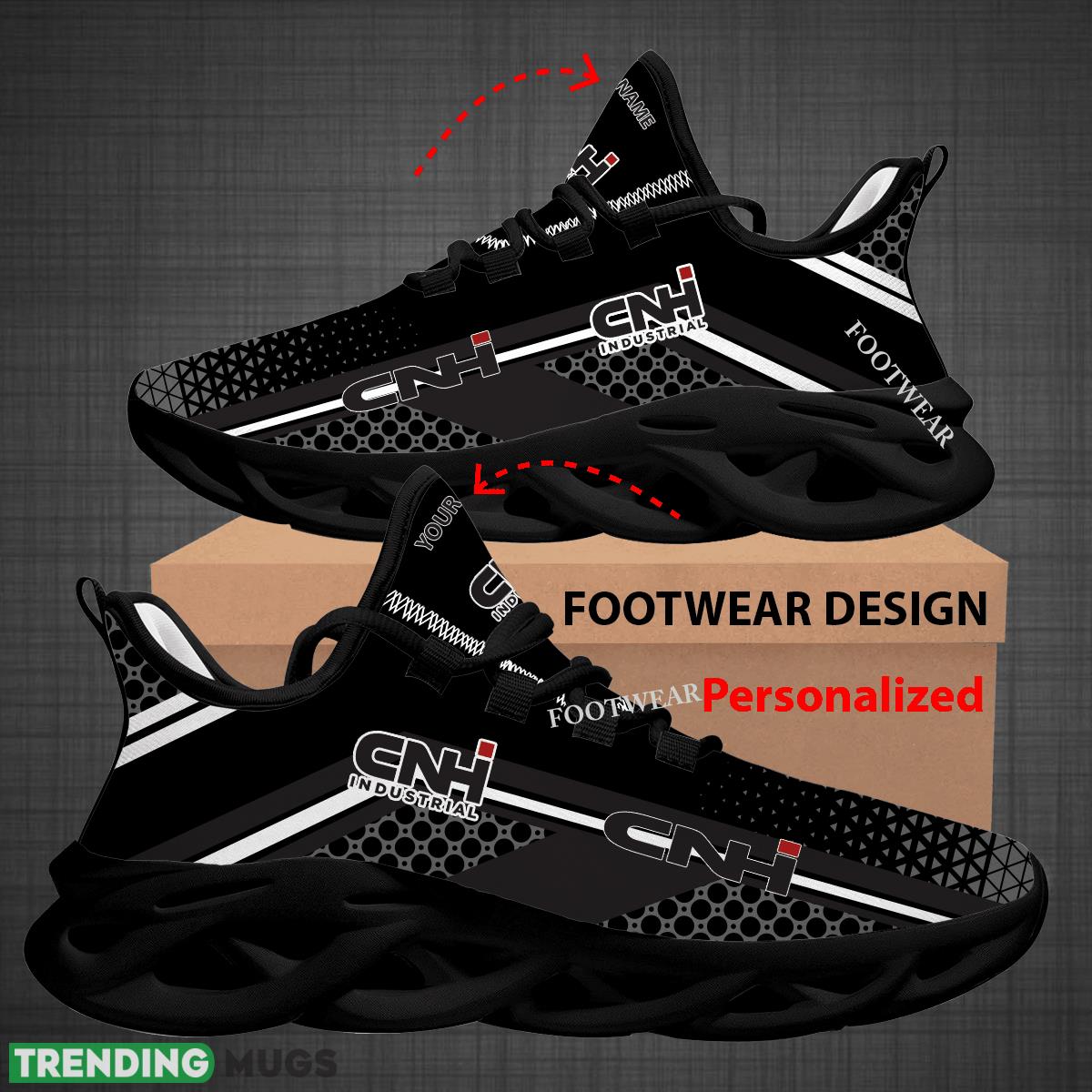 Custom Name Truck Farmer CNH Industrial Logo New Design Max Soul Shoes For Big Fans Runing Sneakers Gift Max Soul Custom Name Truck Farmer CNH Industrial Logo New Design Max Soul Shoes For Big Fans Runing Sneakers Gift Max Soul