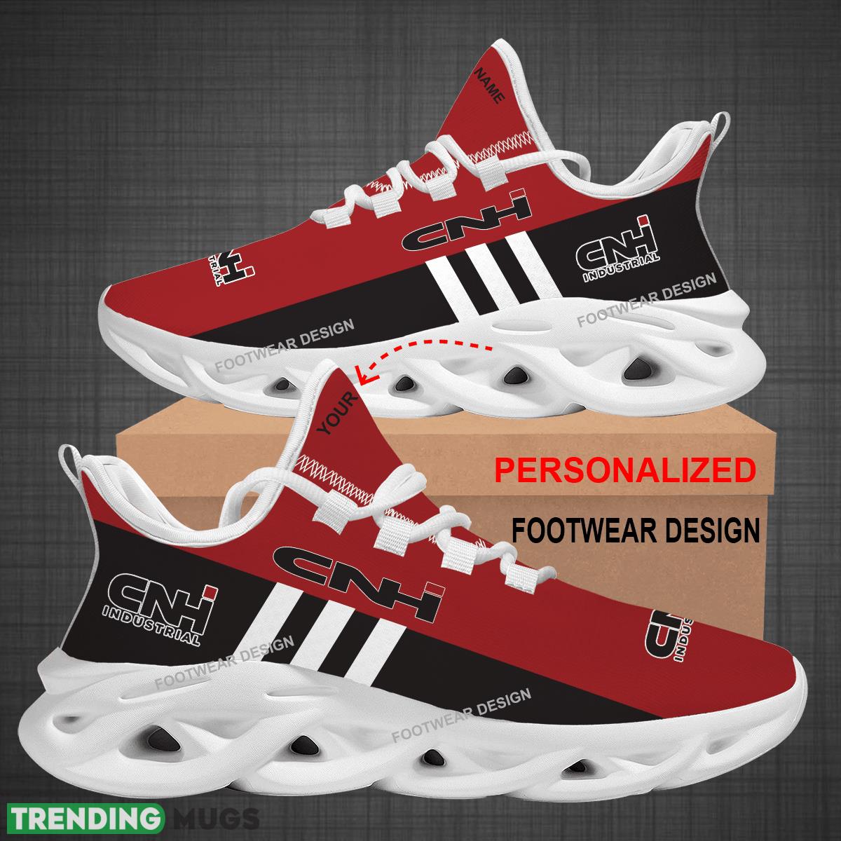 Custom Name Truck Farmer CNH Industrial Logo New Style Max Soul Shoes For Big Fans Runing Sneakers Gift Max Soul Custom Name Truck Farmer CNH Industrial Logo New Style Max Soul Shoes For Big Fans Runing Sneakers Gift Max Soul