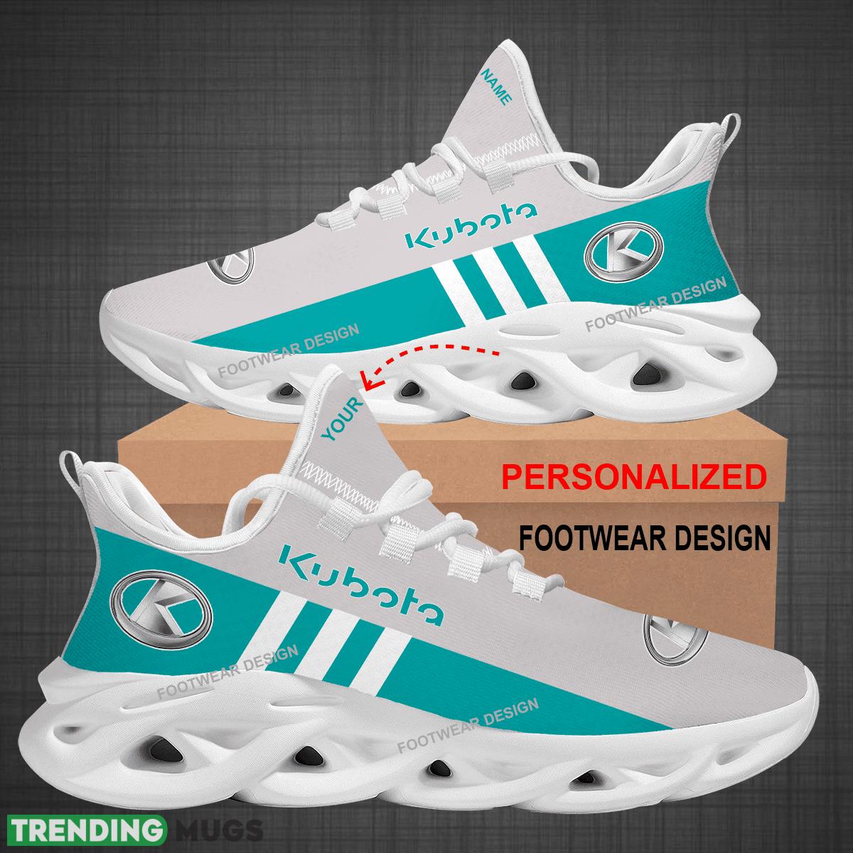 Custom Name Truck Farmer Kubota Corporation Logo New Style Max Soul Shoes For Big Fans Runing Sneakers Gift Max Soul Custom Name Truck Farmer Kubota Corporation Logo New Style Max Soul Shoes For Big Fans Runing Sneakers Gift Max Soul