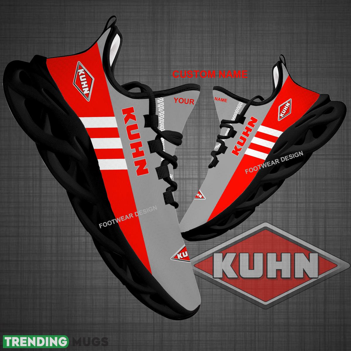 Custom Name Truck Farmer KUHN Logo New Style Max Soul Shoes For Big Fans Runing Sneakers Gift - Truck Farmer KUHN Logo New Style Chunky Shoes Photo 1 Custom Name Truck Farmer KUHN Logo New Style Max Soul Shoes For Big Fans Runing Sneakers Gift - Truck Farmer KUHN Logo New Style Chunky Shoes Photo 1