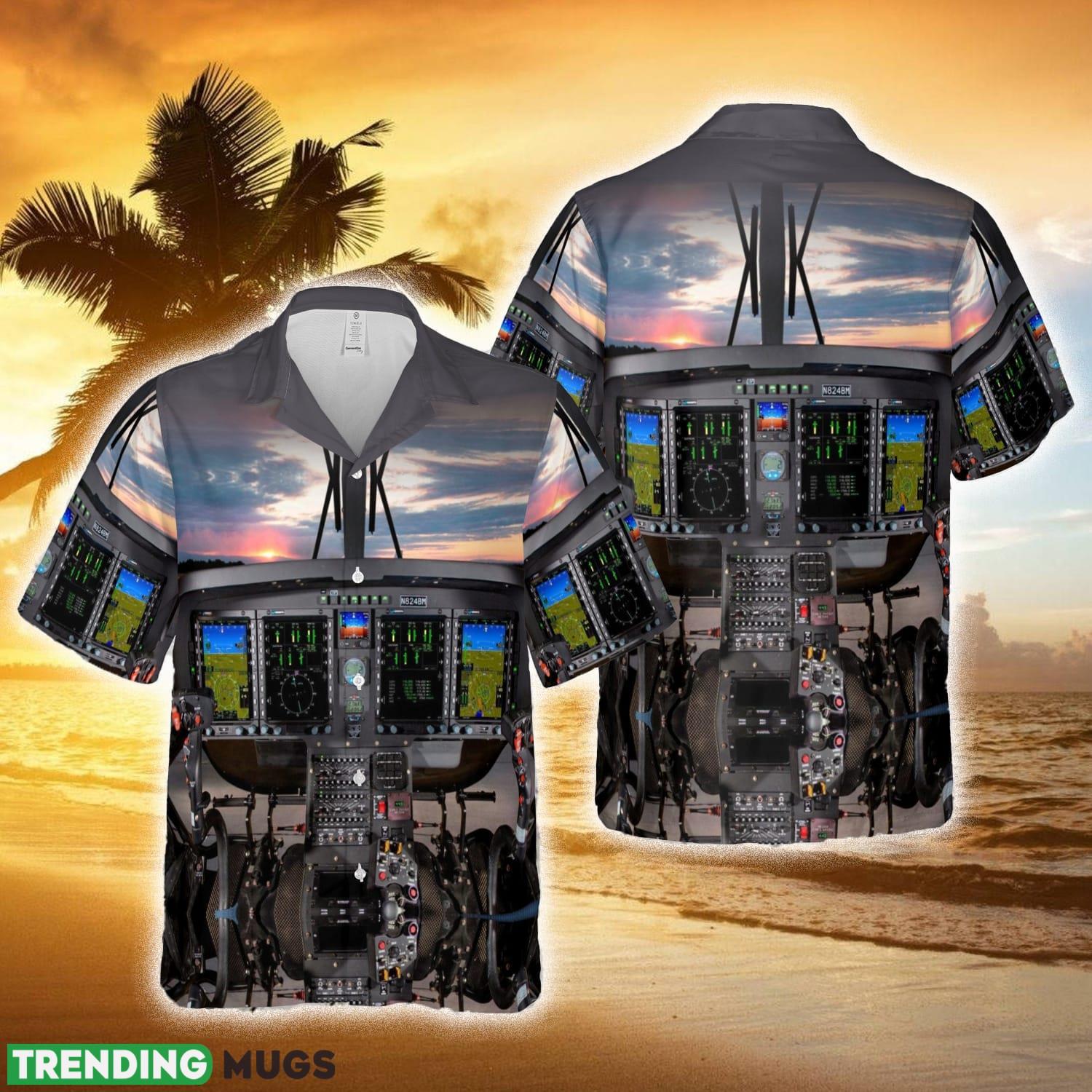 Custom Photo Pilot Control Panel Hawaiian Shirt Summer Holidays - Custom Photo Pilot Control Panel Hawaiian Shirt Summer Holidays