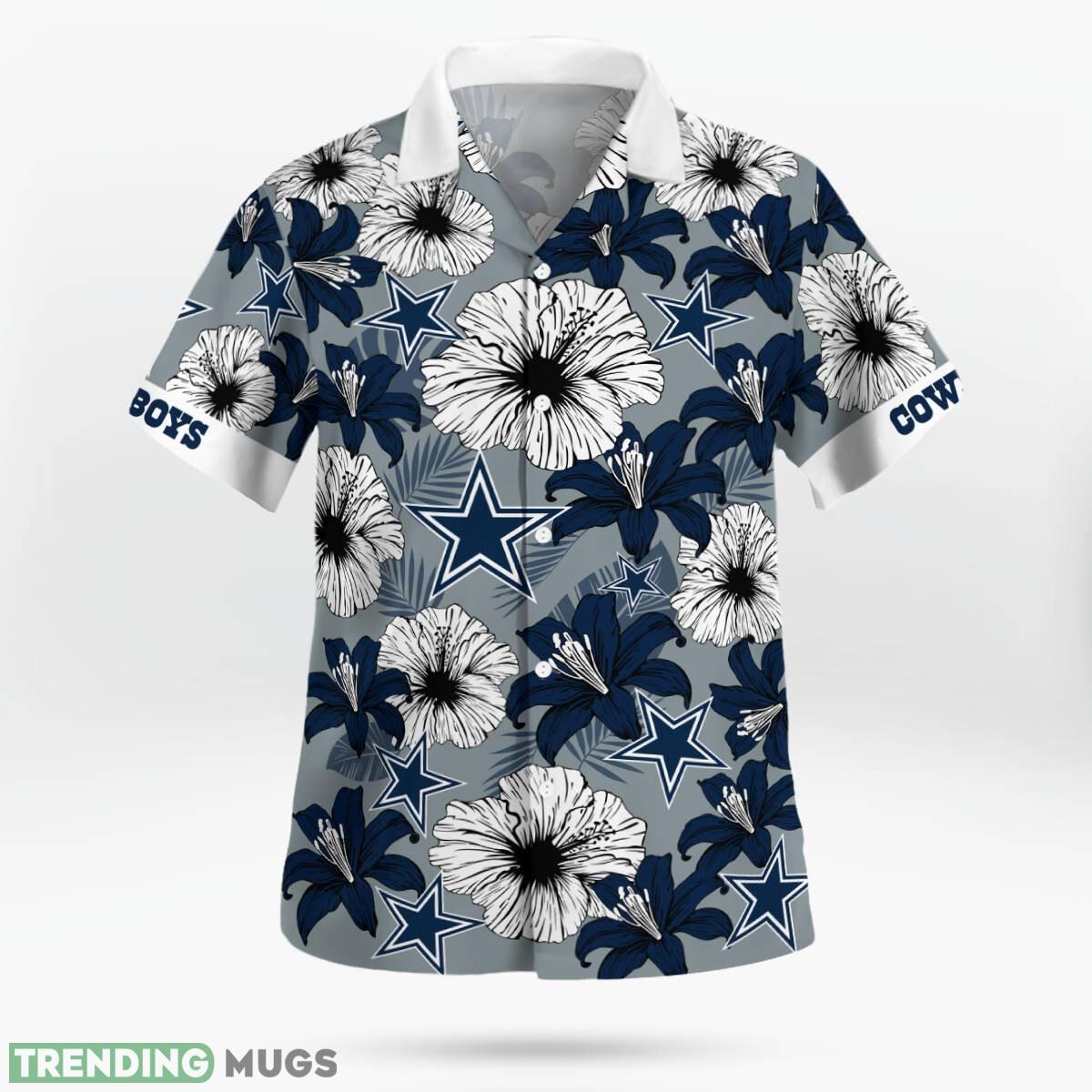 Dallas Cowboys Flower Tropical Floral Aloha Hawaiian Shirt For Men Women Hawaiian Shirt Dallas Cowboys Flower Tropical Floral Aloha Hawaiian Shirt For Men Women Hawaiian Shirt