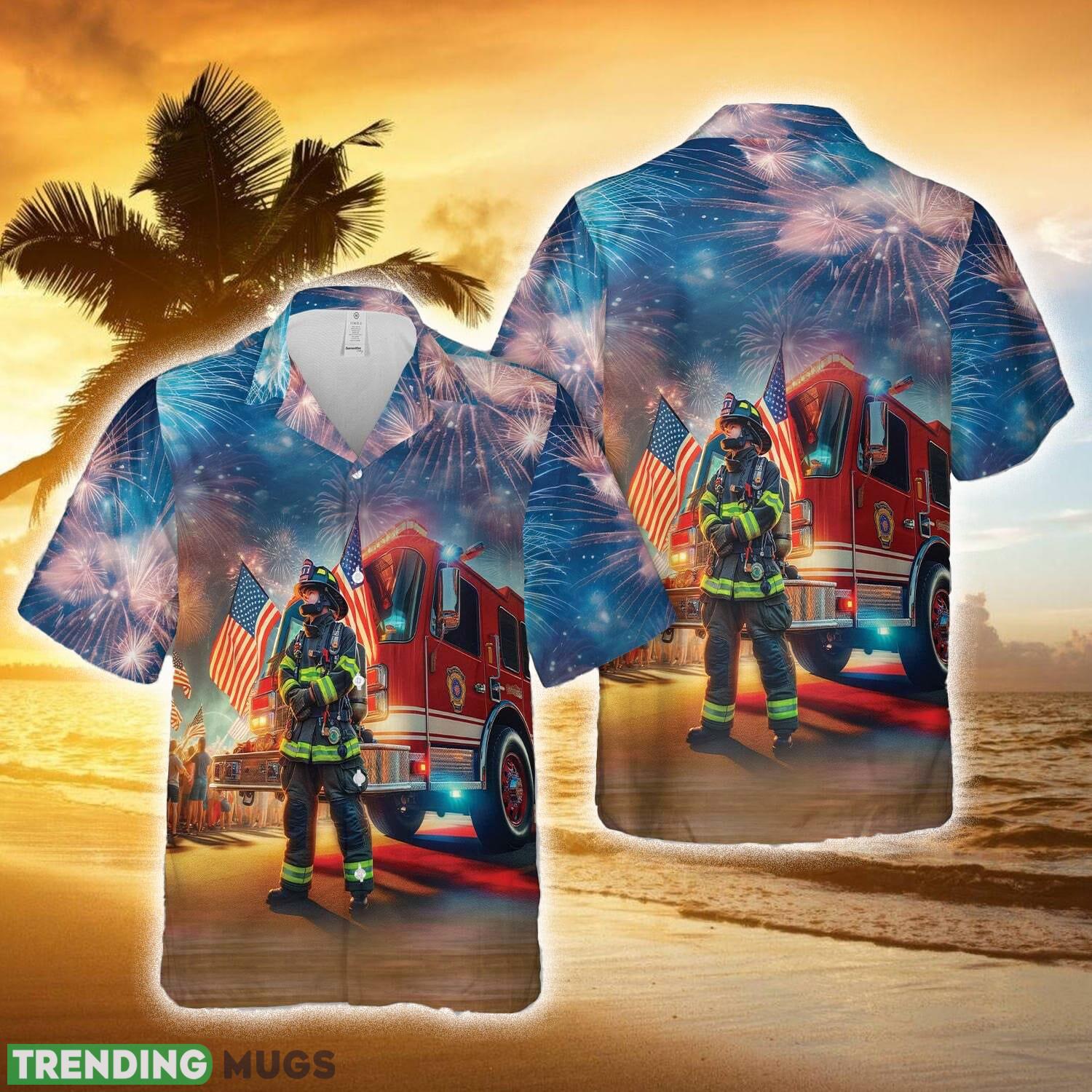 Firefighter Fire Truck, 4th Of July Hawaiian Shirt Summer Holidays - Firefighter Fire Truck, 4th Of July Hawaiian Shirt Summer Holidays Firefighter Fire Truck, 4th Of July Hawaiian Shirt Summer Holidays - Firefighter Fire Truck, 4th Of July Hawaiian Shirt Summer Holidays