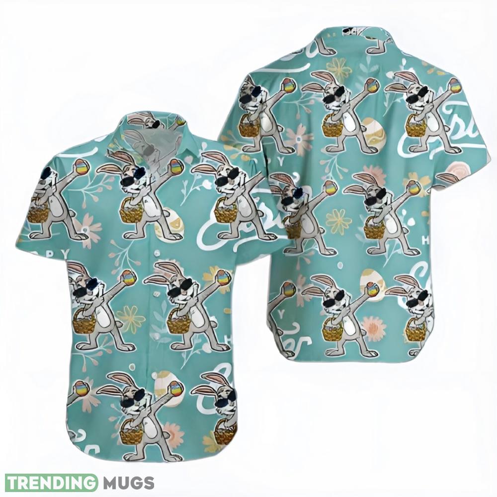 Funny Dabbing Bunny With Egg Happy Easter Green Unisex Hawaiian Shirt Aloha Shirt For Men And Women - Funny Dabbing Bunny With Egg Happy Easter Green Unisex Hawaiian Shirt Aloha Shirt For Men And Women_1 Funny Dabbing Bunny With Egg Happy Easter Green Unisex Hawaiian Shirt Aloha Shirt For Men And Women - Funny Dabbing Bunny With Egg Happy Easter Green Unisex Hawaiian Shirt Aloha Shirt For Men And Women_1