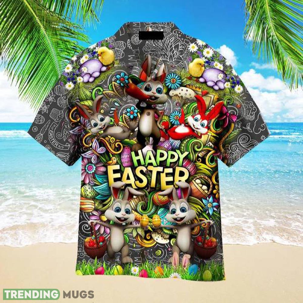 Happy Easter Day Funny Bunny Hawaiian Shirt Aloha Shirt For Men And Women Hawaiian Shirt Happy Easter Day Funny Bunny Hawaiian Shirt Aloha Shirt For Men And Women Hawaiian Shirt