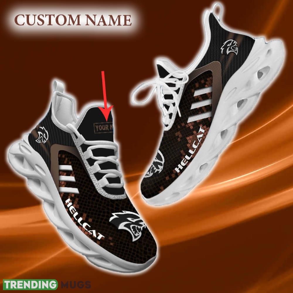 Hellcat Custom Name Chunky Shoes Logo Car Gift Max Soul Sneakers Brown For Fans - Hellcat DMHE1228_6 Hellcat Custom Name Chunky Shoes Logo Car Gift Max Soul Sneakers Brown For Fans - Hellcat DMHE1228_6