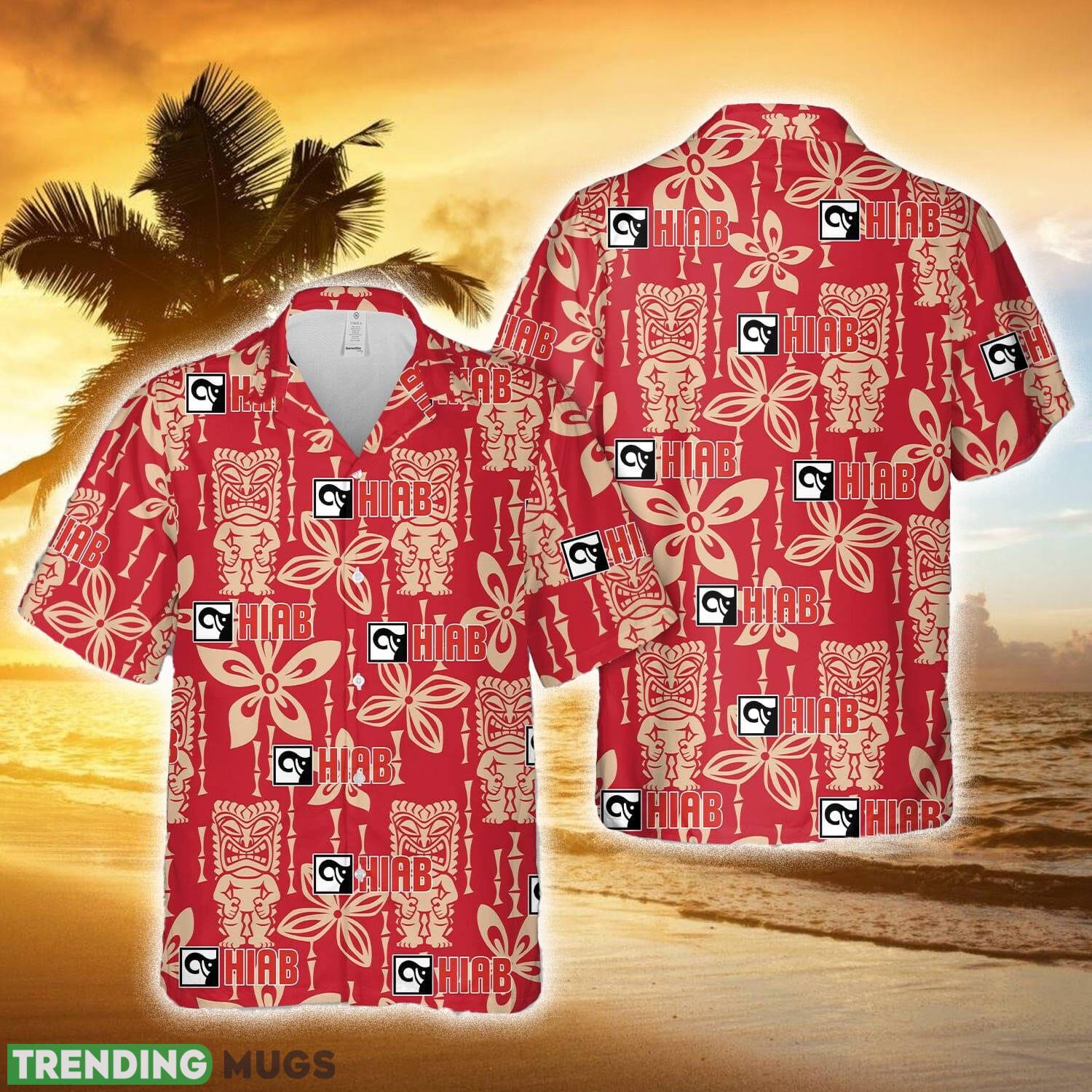 HIAB Elephant Hawaiian Shirt Summer Holidays - HIAB Elephant Hawaiian Shirt Summer Holidays HIAB Elephant Hawaiian Shirt Summer Holidays - HIAB Elephant Hawaiian Shirt Summer Holidays