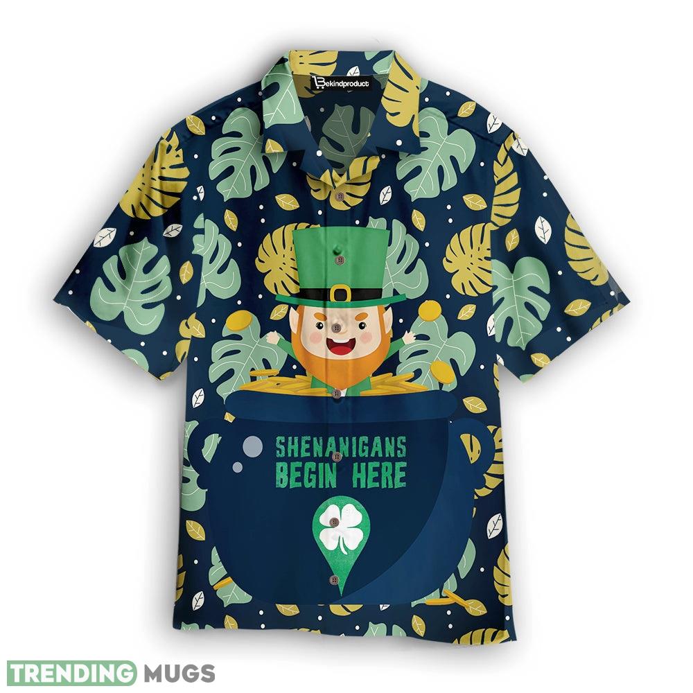 Holiday St. Patrick's day Hawaiian Shirt Clover Art Irish Plus Size For Men Women Hawaiian Shirt Holiday St. Patrick's day Hawaiian Shirt Clover Art Irish Plus Size For Men Women - Holiday St. Patrick's day Hawaiian Shirt Clover Art Irish Shirts For Men and Women _1