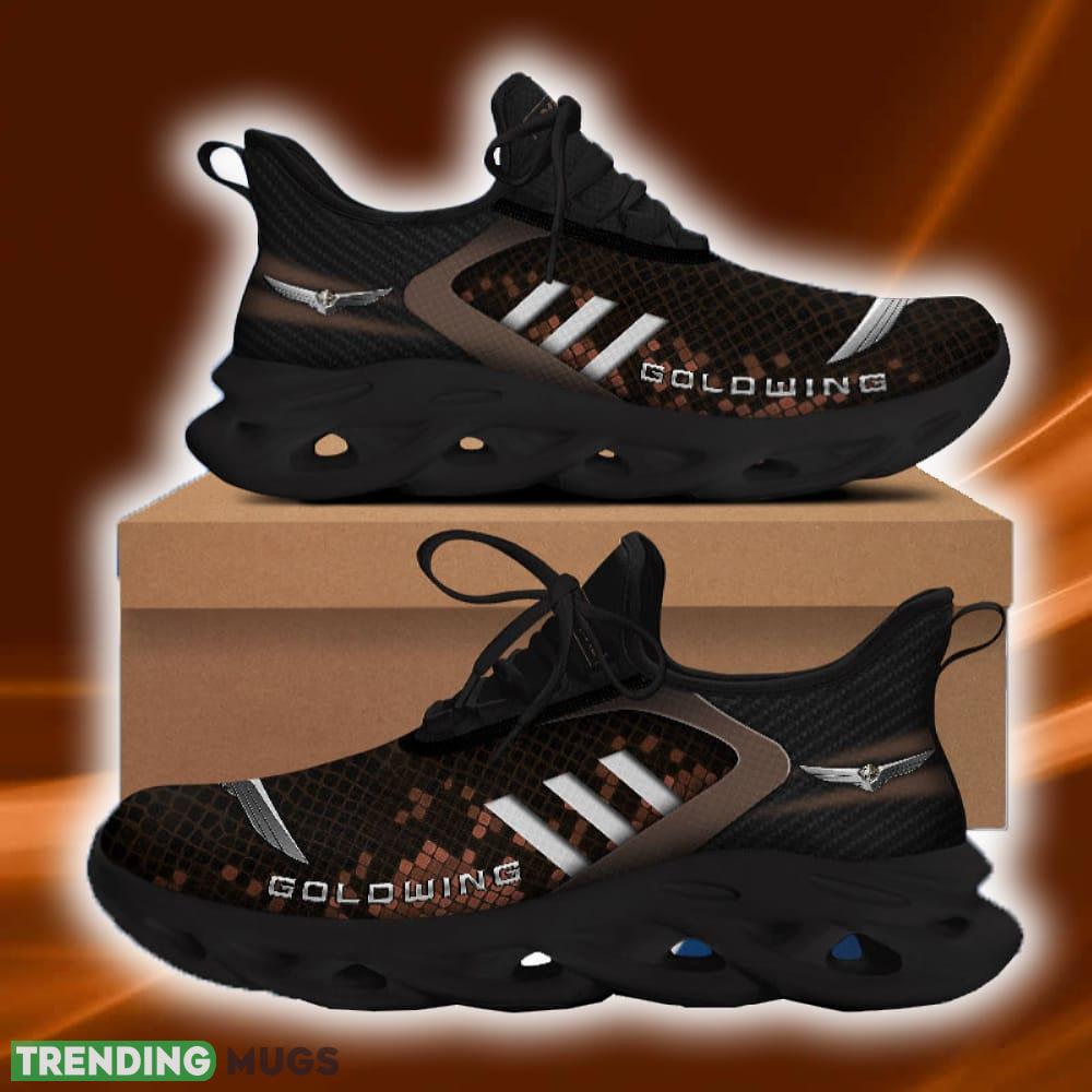 Honda goldwing Custom Name Chunky Shoes Logo Car Gift Max Soul Sneakers Brown For Fans Max Soul Honda goldwing Custom Name Chunky Shoes Logo Car Gift Max Soul Sneakers Brown For Fans Max Soul