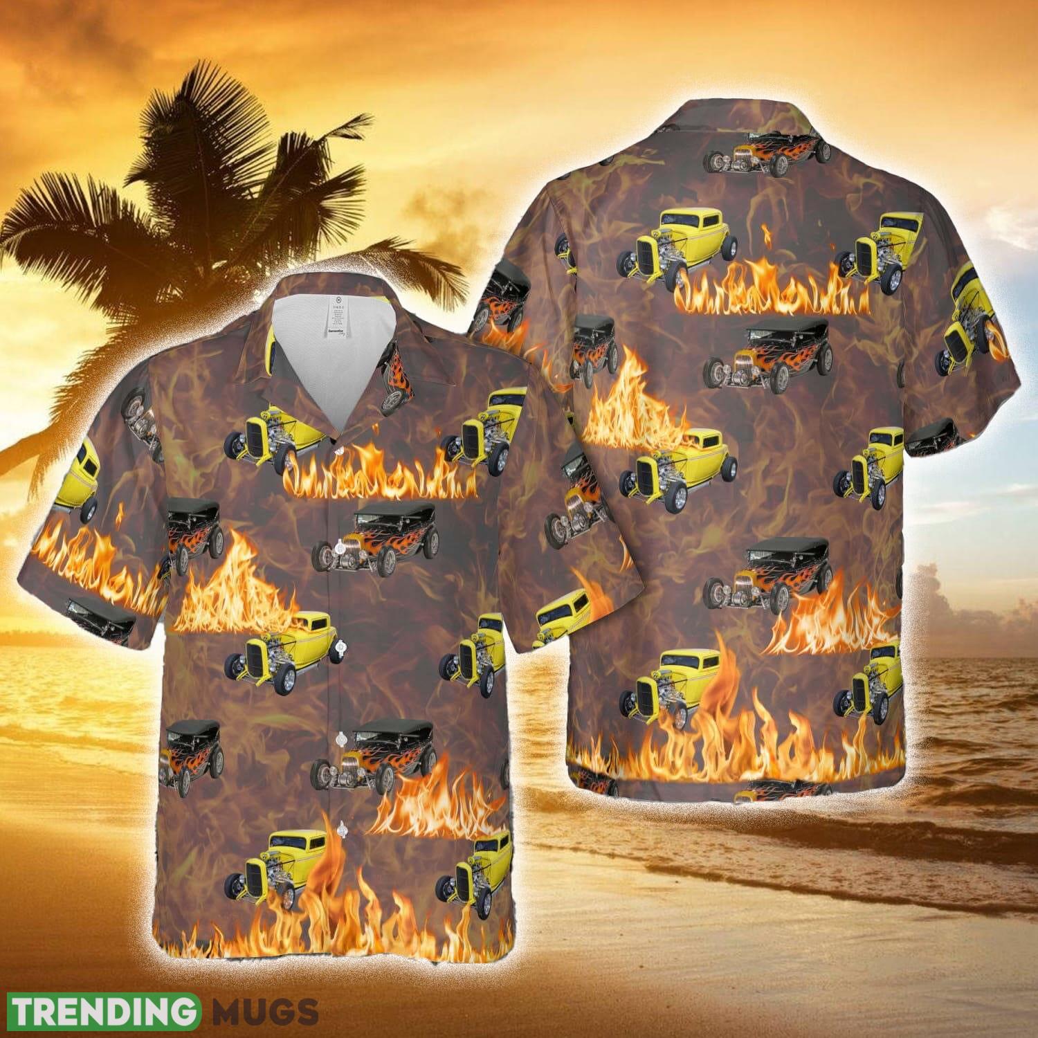 Hot Rod Cars Hawaiian Shirt Summer Holidays - Hot Rod Cars Hawaiian Shirt Summer Holidays Hot Rod Cars Hawaiian Shirt Summer Holidays - Hot Rod Cars Hawaiian Shirt Summer Holidays