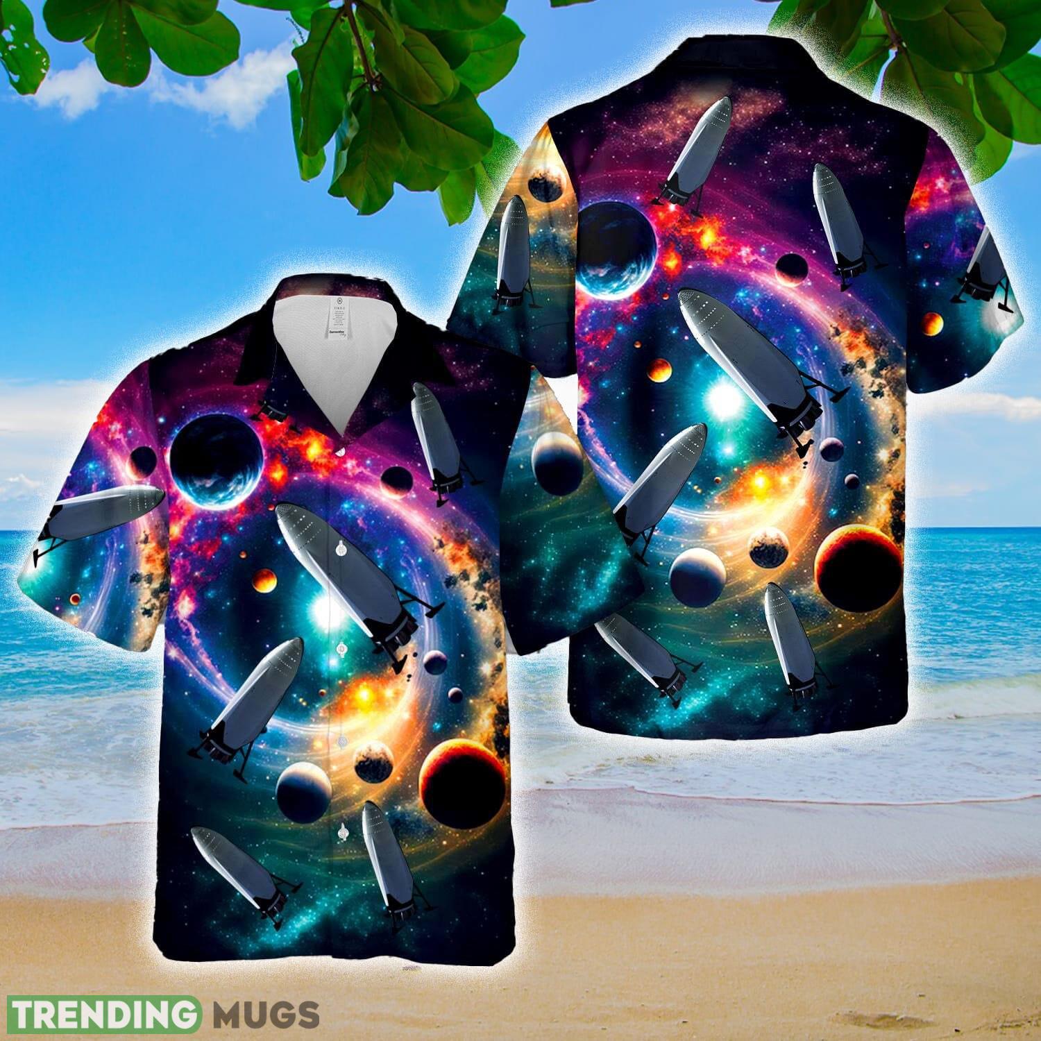 ITS Interplanetary Spaceship Hawaiian Shirt Summer Holidays - ITS Interplanetary Spaceship Hawaiian Shirt Summer Holidays ITS Interplanetary Spaceship Hawaiian Shirt Summer Holidays - ITS Interplanetary Spaceship Hawaiian Shirt Summer Holidays