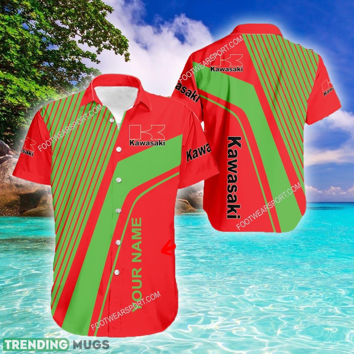 Kawasaki Motorcycle Hawaiian Shirt Custom Name For Men Women Summer Beach - Kawasaki Motorcycle Hawaiian Shirt Custom Name For Men Women Summer Beach Kawasaki Motorcycle Hawaiian Shirt Custom Name For Men Women Summer Beach - Kawasaki Motorcycle Hawaiian Shirt Custom Name For Men Women Summer Beach