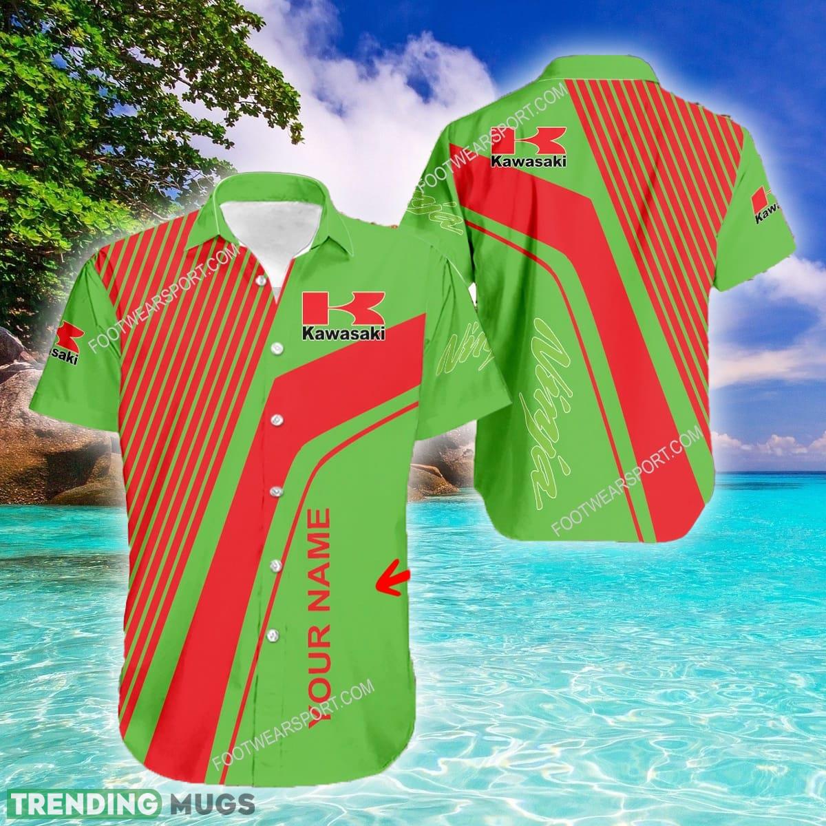 Kawasaki Ninja Motorcycle Hawaiian Shirt Custom Name For Men Women Summer Beach - Kawasaki Ninja Motorcycle Hawaiian Shirt Custom Name For Men Women Summer Beach Kawasaki Ninja Motorcycle Hawaiian Shirt Custom Name For Men Women Summer Beach - Kawasaki Ninja Motorcycle Hawaiian Shirt Custom Name For Men Women Summer Beach