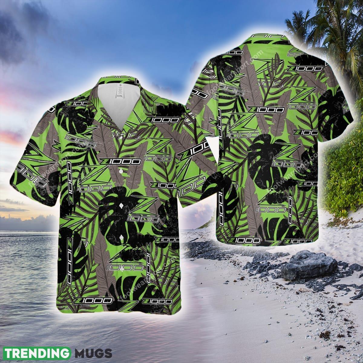 Kawasaki Z100 Motorcycle Hawaiin Shirt Retro Pattern For Men Women Fans Summer Holidays - Kawasaki Z100 Motorcycle Hawaiin Shirt Retro Pattern For Men Women Fans Summer Holidays