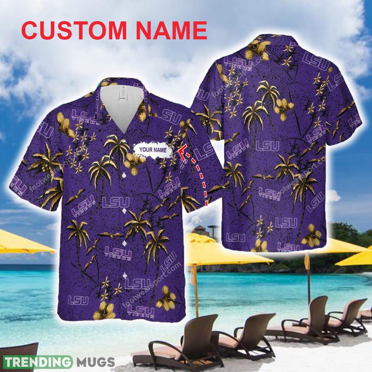 LSU Tigers Hawaiian Shirt New Trending For Men Women Custom Name - LSU Tigers Hawaiian Shirt New Trending For Men Women Custom Name LSU Tigers Hawaiian Shirt New Trending For Men Women Custom Name - LSU Tigers Hawaiian Shirt New Trending For Men Women Custom Name