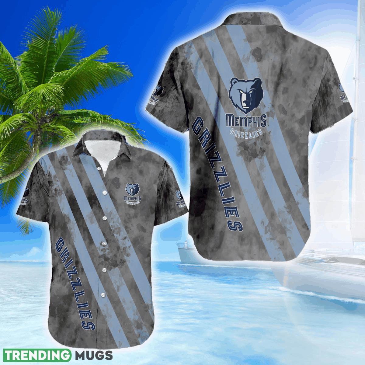 Memphis Grizzlies Hawaiian Shirt Style New Stripes Gift For Fans Summer - Memphis Grizzlies Hawaiian Shirt Style New Stripes Gift For Fans Summer Memphis Grizzlies Hawaiian Shirt Style New Stripes Gift For Fans Summer - Memphis Grizzlies Hawaiian Shirt Style New Stripes Gift For Fans Summer