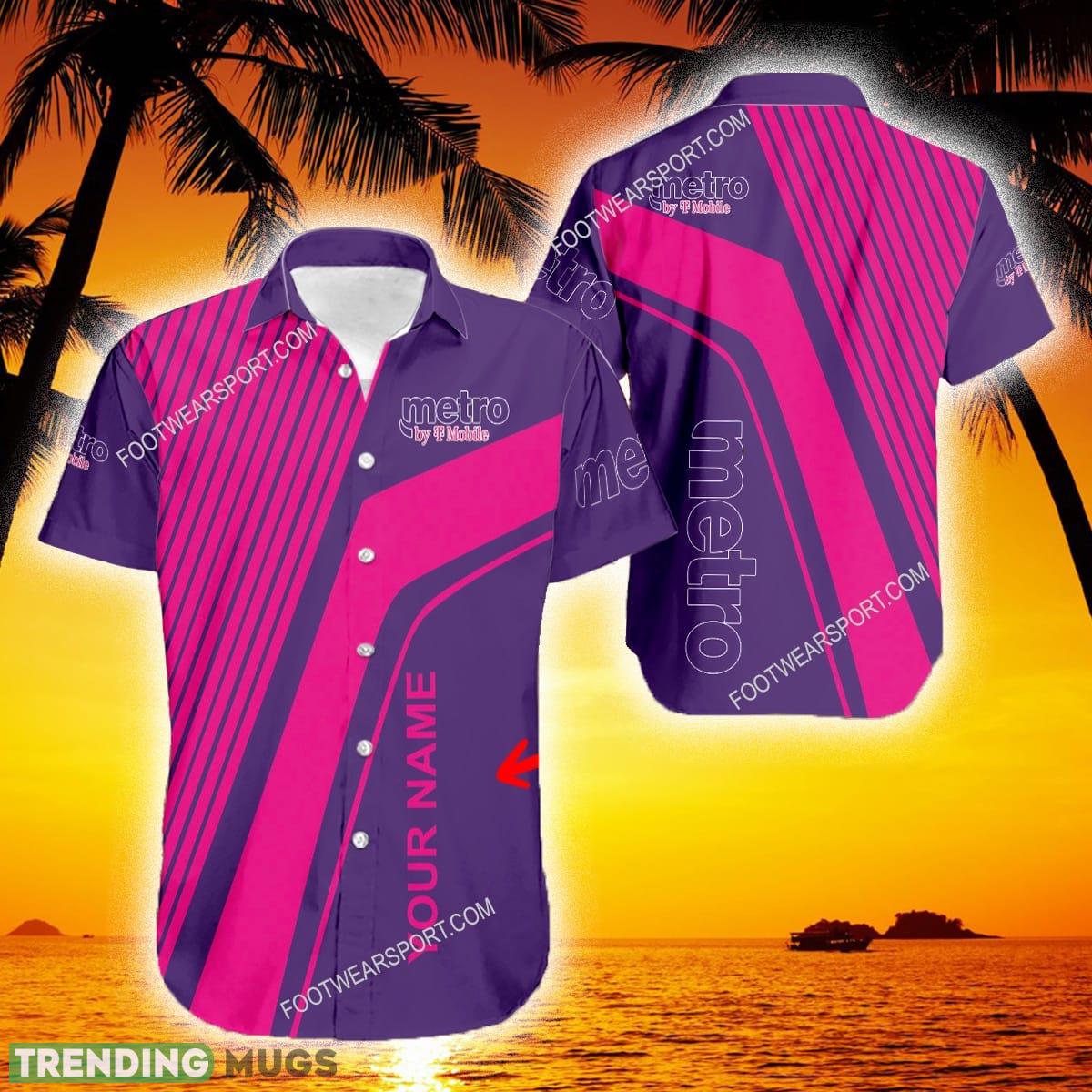 Metro By T Mobile Custom Name Ocean Brand New All Over Print Hawaiian Shirt Men And Women Gift - Metro By T Mobile Custom Name Ocean Brand New All Over Print Hawaiian Shirt Men And Women Gift