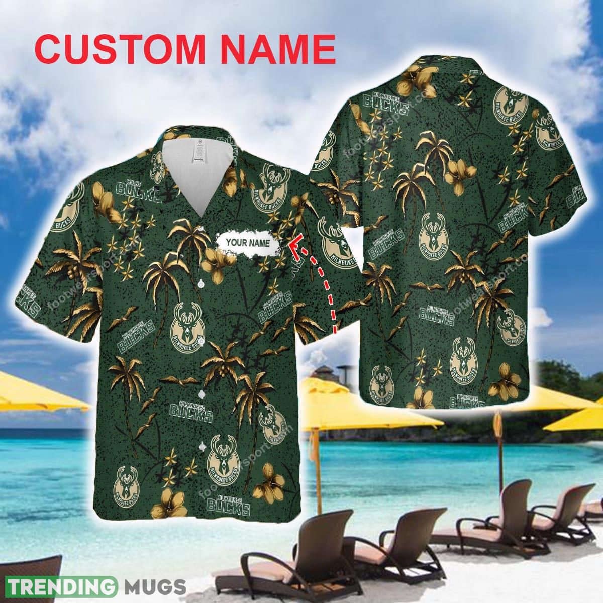 Milwaukee Bucks Hawaiian Shirt New Trending For Men Women Custom Name - Milwaukee Bucks Hawaiian Shirt New Trending For Men Women Custom Name Milwaukee Bucks Hawaiian Shirt New Trending For Men Women Custom Name - Milwaukee Bucks Hawaiian Shirt New Trending For Men Women Custom Name