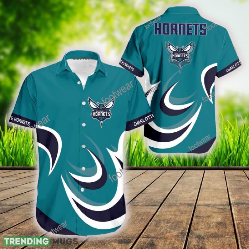 NBA Charlotte Hornets 3D Hawaiian Shirt Pattern For Men Gifts Summer Holiday Beach - NBA Charlotte Hornets 3D Hawaiian Shirt Pattern For Men Gifts Summer Holiday Beach