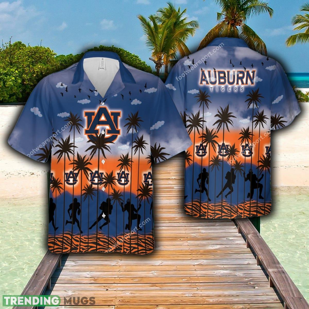 NCAA Auburn Tigers Hawaiian Shirt Funny All Over Print Gift Summer - NCAA Auburn Tigers Hawaiian Shirt Funny All Over Print Gift Summer