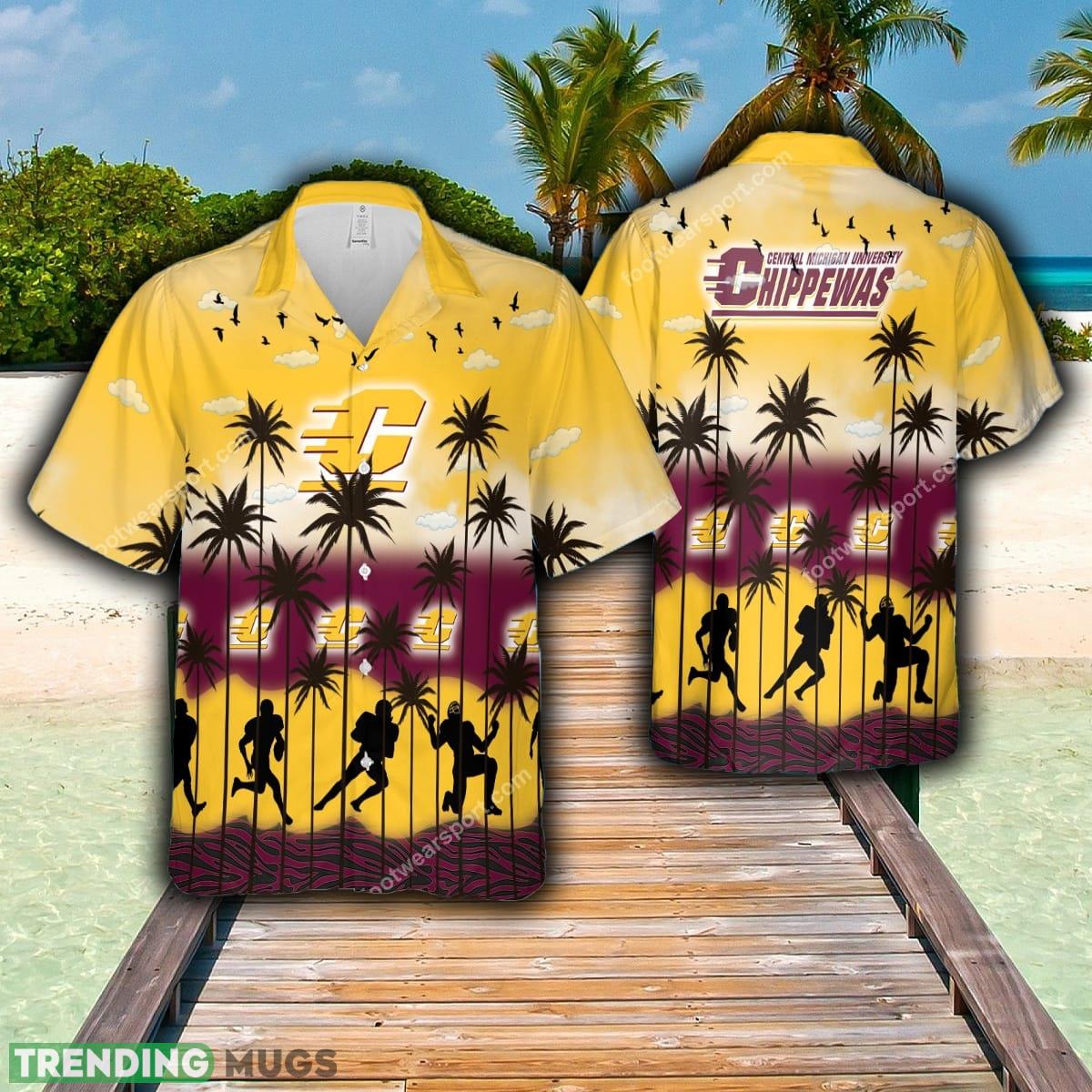NCAA Central Michigan Chippewas Hawaiian Shirt Funny Gift For Fans - NCAA Central Michigan Chippewas Hawaiian Shirt Funny Gift For Fans NCAA Central Michigan Chippewas Hawaiian Shirt Funny Gift For Fans - NCAA Central Michigan Chippewas Hawaiian Shirt Funny Gift For Fans