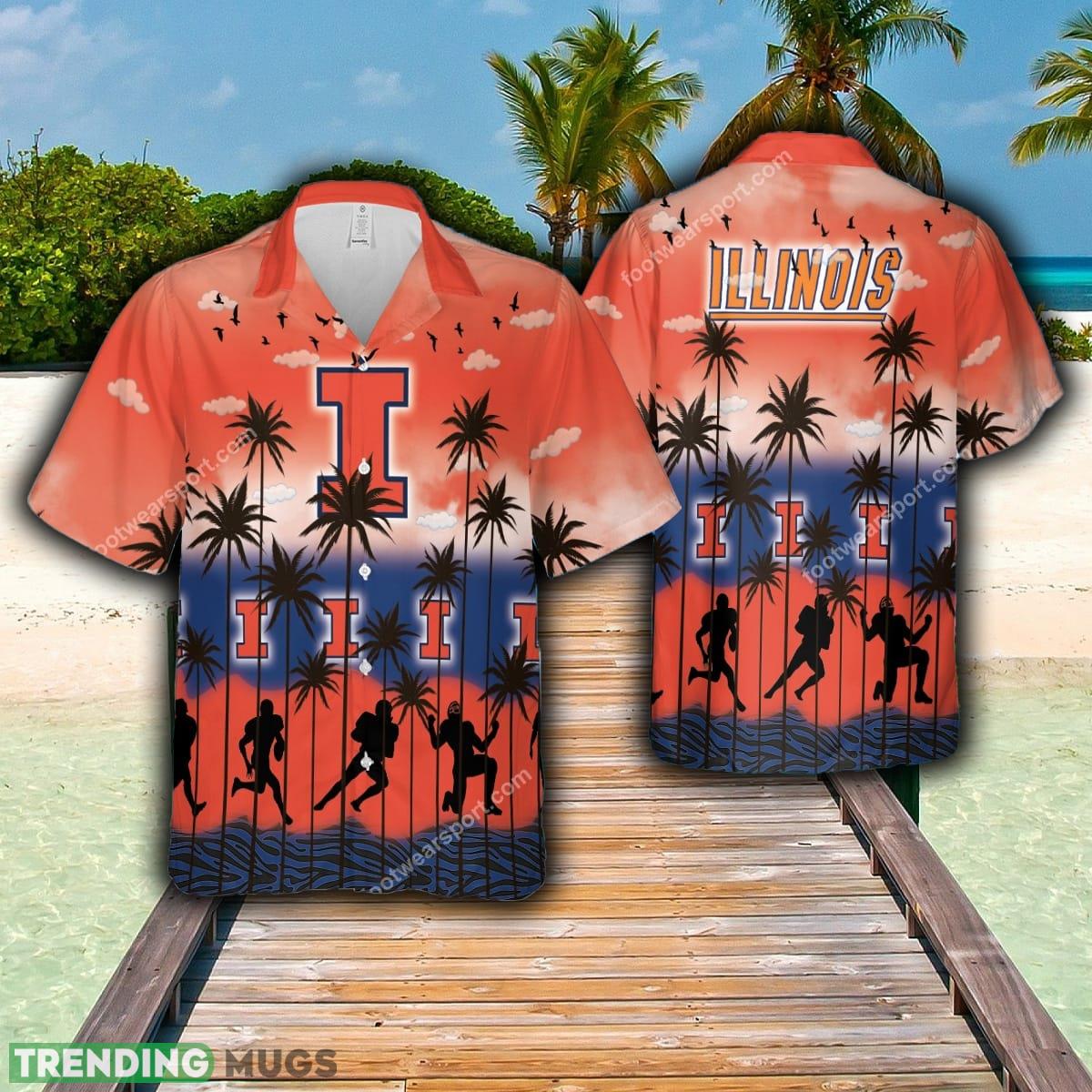 NCAA Illinois Fighting Illini Hawaiian Shirt Funny Special Gifts - NCAA Illinois Fighting Illini Hawaiian Shirt Funny Special Gifts NCAA Illinois Fighting Illini Hawaiian Shirt Funny Special Gifts - NCAA Illinois Fighting Illini Hawaiian Shirt Funny Special Gifts