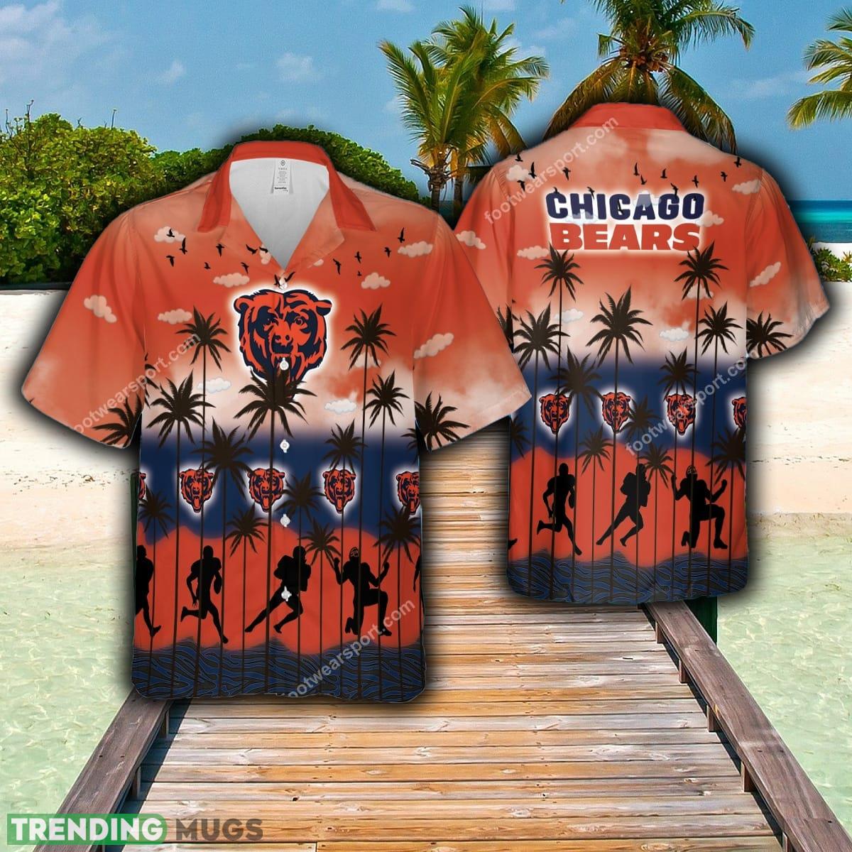NFL Chicago Bears 3D Hawaiian Shirt Funny For Beach - NFL Chicago Bears 3D Hawaiian Shirt Funny For Beach NFL Chicago Bears 3D Hawaiian Shirt Funny For Beach - NFL Chicago Bears 3D Hawaiian Shirt Funny For Beach