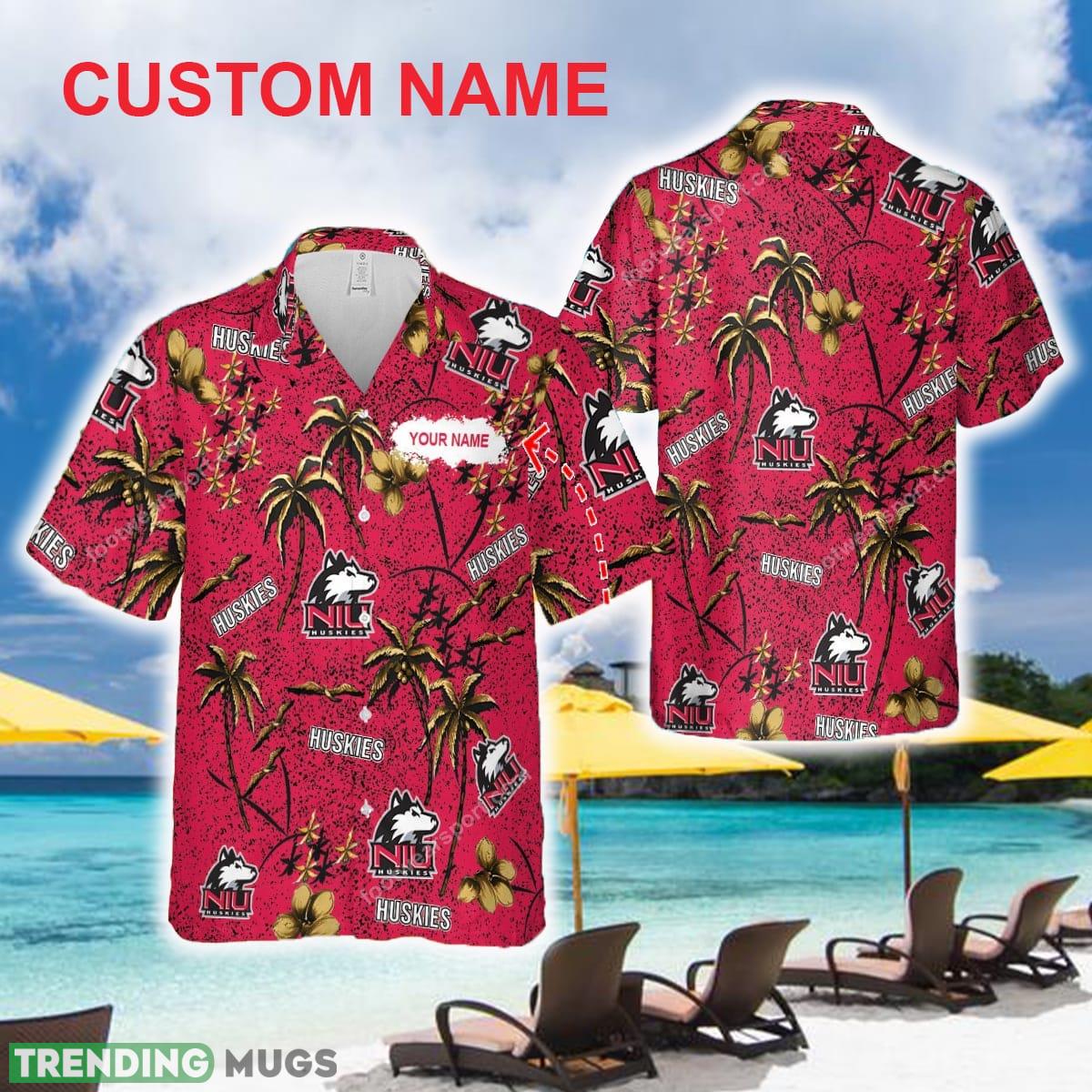 Northern Illinois Huskies Hawaiian Shirt New Trending For Men Women Custom Name - Northern Illinois Huskies Hawaiian Shirt New Trending For Men Women Custom Name Northern Illinois Huskies Hawaiian Shirt New Trending For Men Women Custom Name - Northern Illinois Huskies Hawaiian Shirt New Trending For Men Women Custom Name