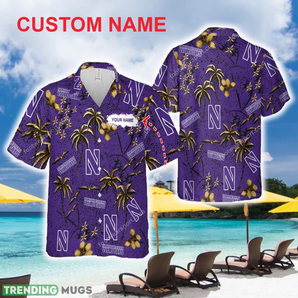 Northwestern Wildcats Hawaiian Shirt New Trending For Men Women Custom Name - Northwestern Wildcats Hawaiian Shirt New Trending For Men Women Custom Name Northwestern Wildcats Hawaiian Shirt New Trending For Men Women Custom Name - Northwestern Wildcats Hawaiian Shirt New Trending For Men Women Custom Name