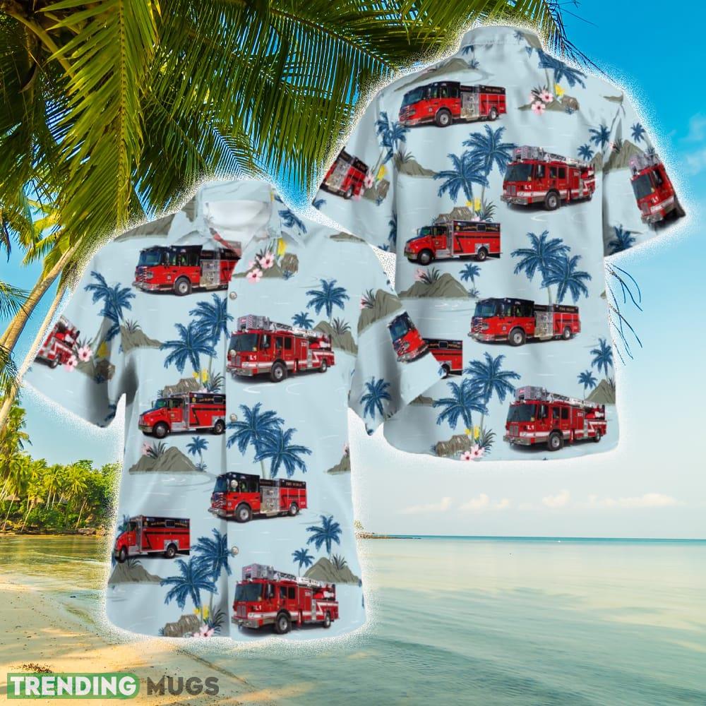 Oak Bluffs Massachusetts Oak Bluffs Fire Department Hawaiian Shirt - Oak Bluffs Massachusetts Oak Bluffs Fire Department Hawaiian Shirt