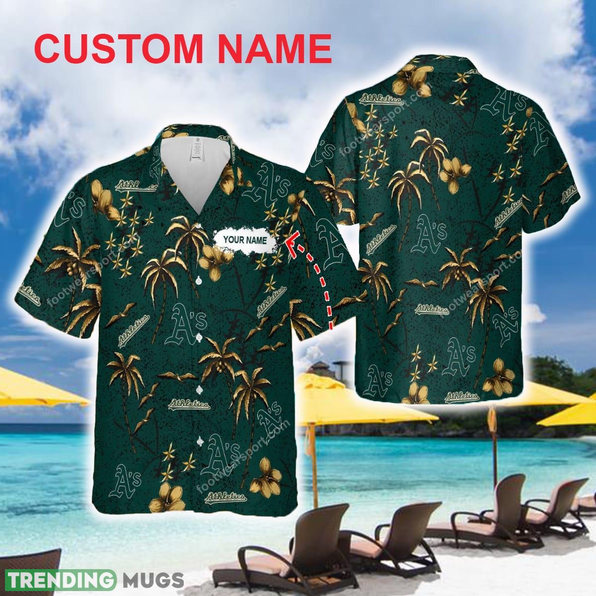 Oakland Athletics Hawaiian Shirt New Trending For Men Women Custom Name - Oakland Athletics Hawaiian Shirt New Trending For Men Women Custom Name Oakland Athletics Hawaiian Shirt New Trending For Men Women Custom Name - Oakland Athletics Hawaiian Shirt New Trending For Men Women Custom Name