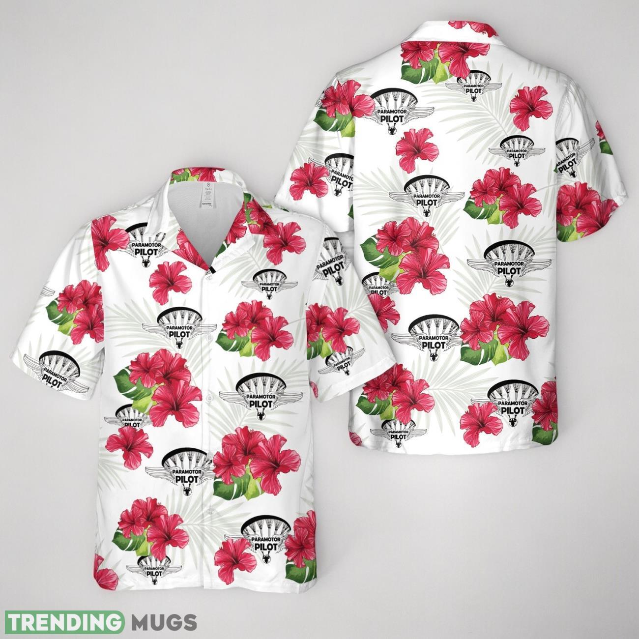 Paramotor Pilot Hawaiian Shirt Product Photo 1 Paramotor Pilot Hawaiian Shirt Product Photo 1