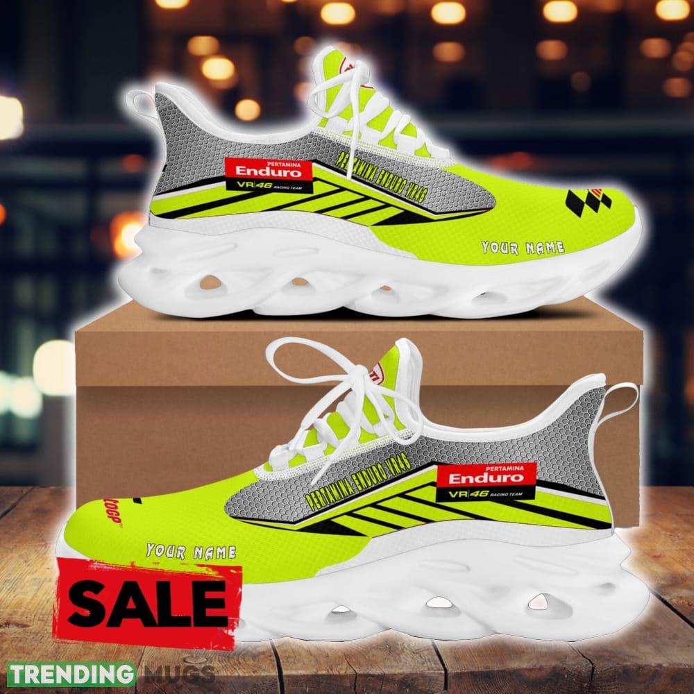 Pertamina Enduro VR46 Racing Team 2024 Clunky Shoes Custom Name For Men Women Gift Max Soul sneaker Max Soul Pertamina Enduro VR46 Racing Team 2024 Clunky Shoes Custom Name For Men Women Gift Max Soul sneaker Max Soul