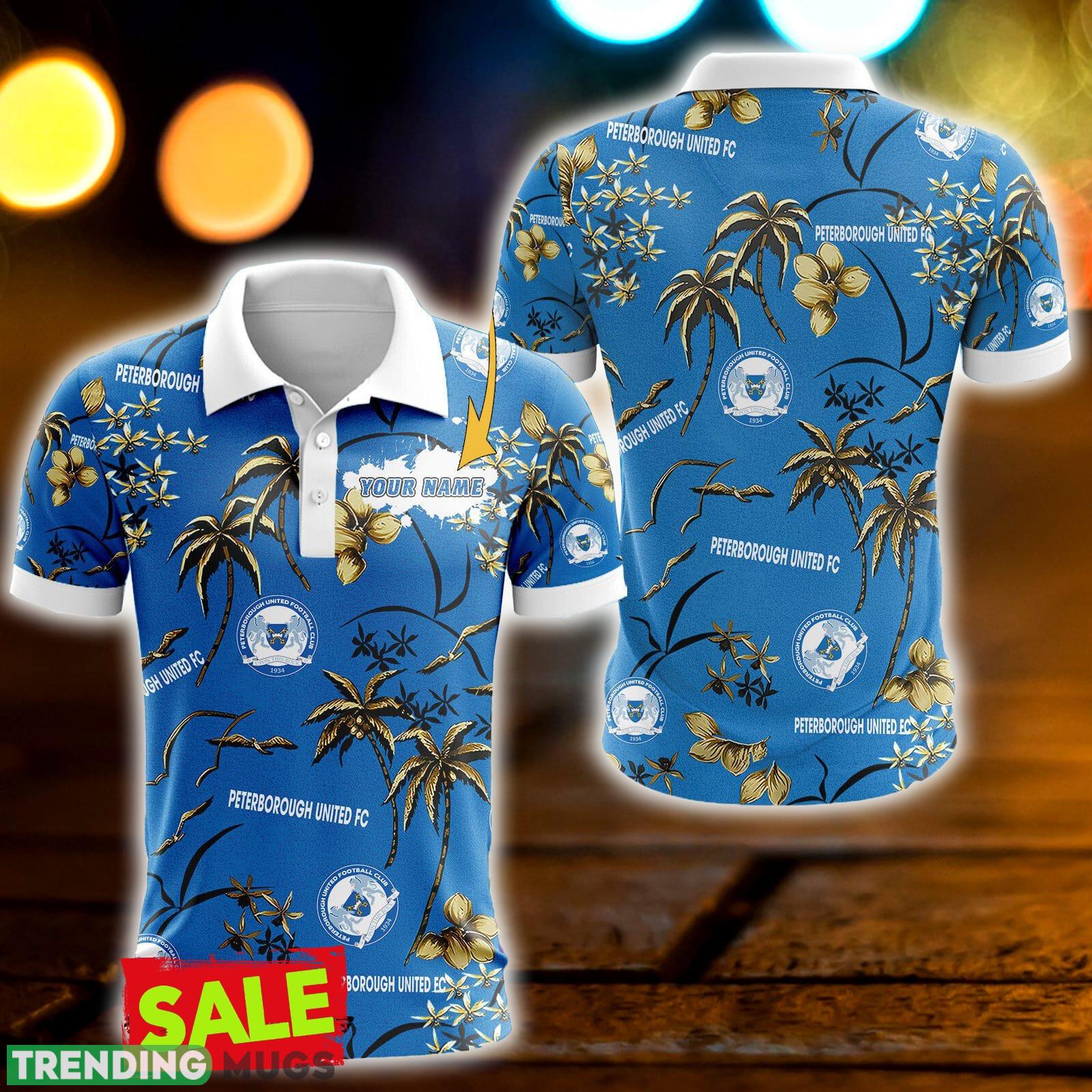 Peterborough United F.C Custom Name 3D Polo Shirt For Fans Gift - Peterborough United F.C Custom Name 3D Polo Shirt For Fans Gift Peterborough United F.C Custom Name 3D Polo Shirt For Fans Gift - Peterborough United F.C Custom Name 3D Polo Shirt For Fans Gift