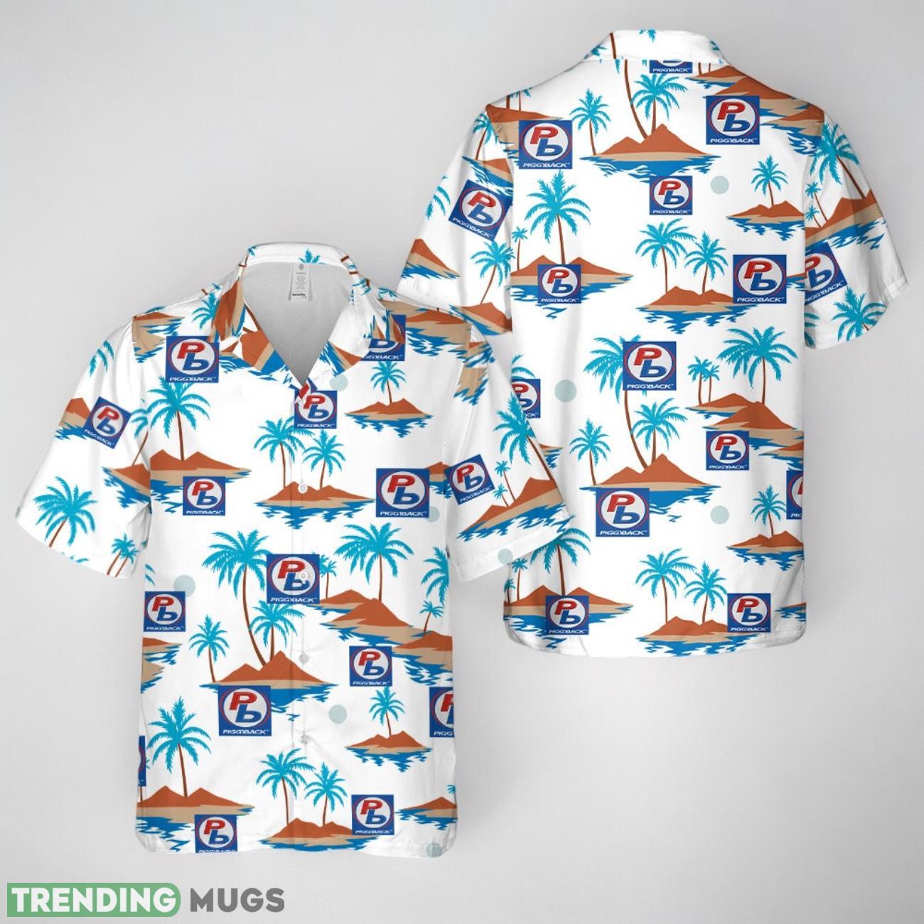 Piggy Back Hawaiian Shirt Product Photo 1