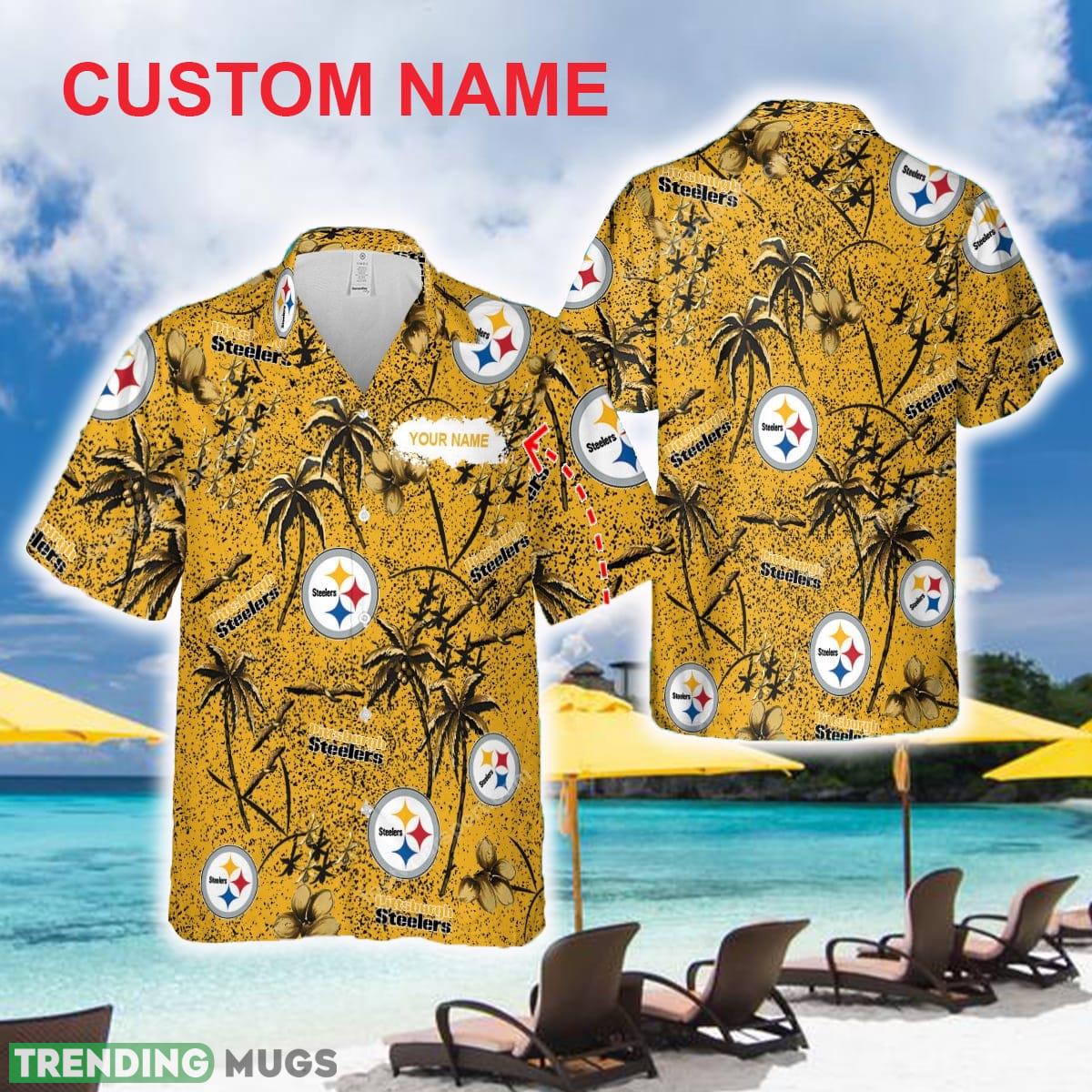 Pittsburgh Steelers Hawaiian Shirt New Trending For Men Women Custom Name - Pittsburgh Steelers Hawaiian Shirt New Trending For Men Women Custom Name Pittsburgh Steelers Hawaiian Shirt New Trending For Men Women Custom Name - Pittsburgh Steelers Hawaiian Shirt New Trending For Men Women Custom Name