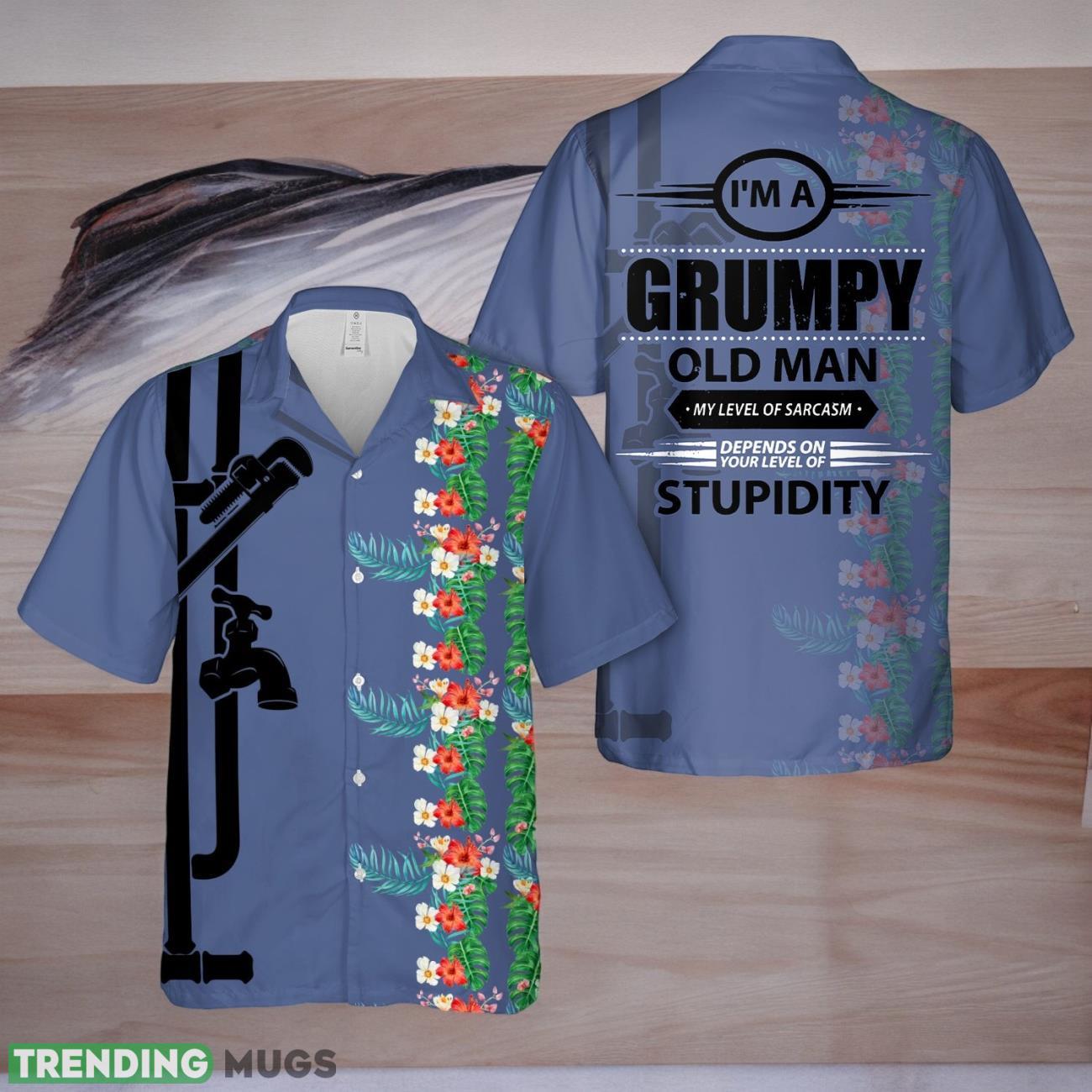 Plumber Hawaiian Shirt Product Photo 1 Plumber Hawaiian Shirt Product Photo 1