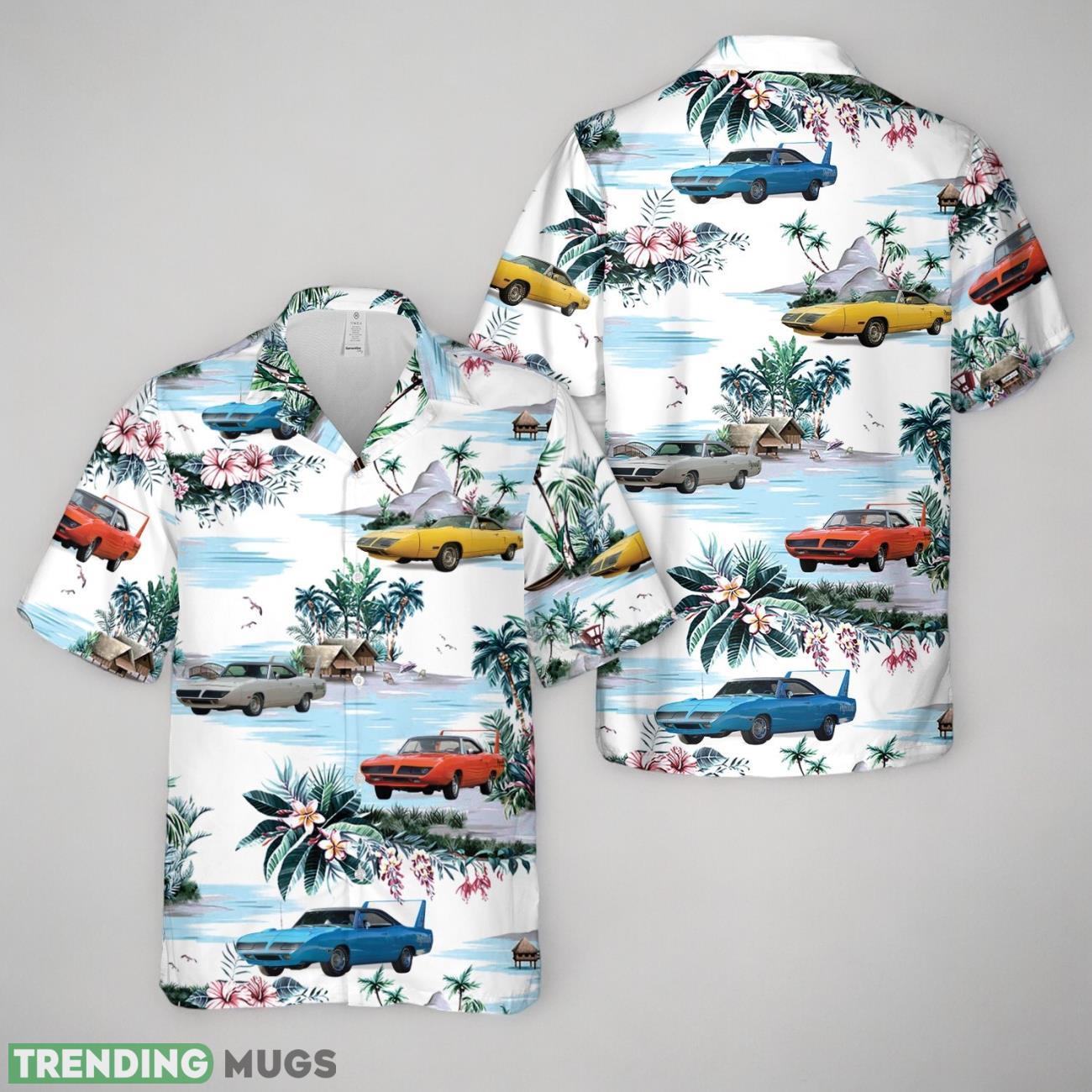 Plymouth Superbird Hawaiian Shirt Product Photo 1 Plymouth Superbird Hawaiian Shirt Product Photo 1