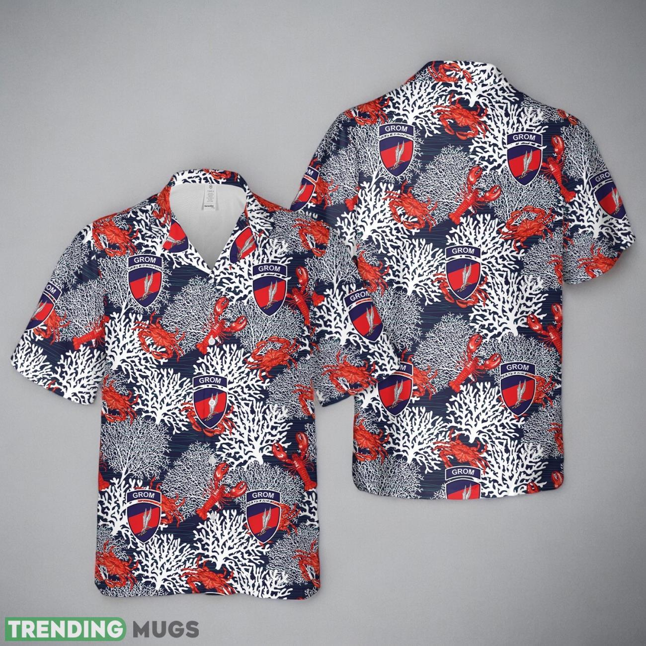 Polish Grom Special Forces Hawaiian Shirt Product Photo 1 Polish Grom Special Forces Hawaiian Shirt Product Photo 1
