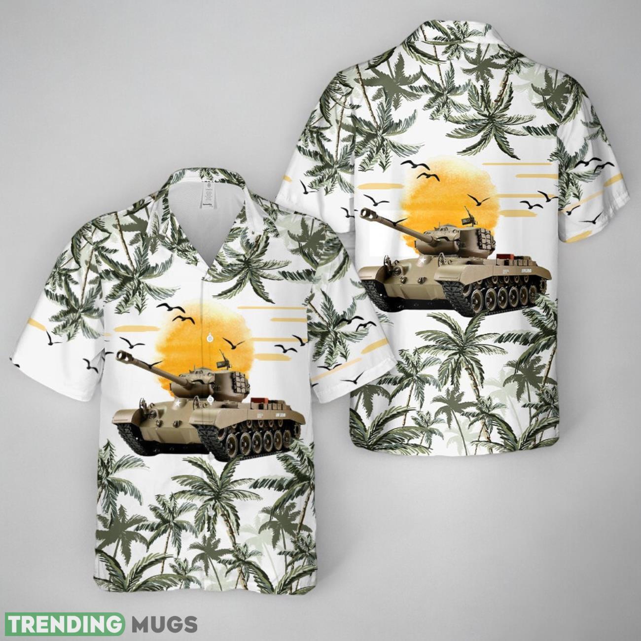 RC Tank M26 Pershing Snow Leopard Hawaiian Shirt Product Photo 1 RC Tank M26 Pershing Snow Leopard Hawaiian Shirt Product Photo 1
