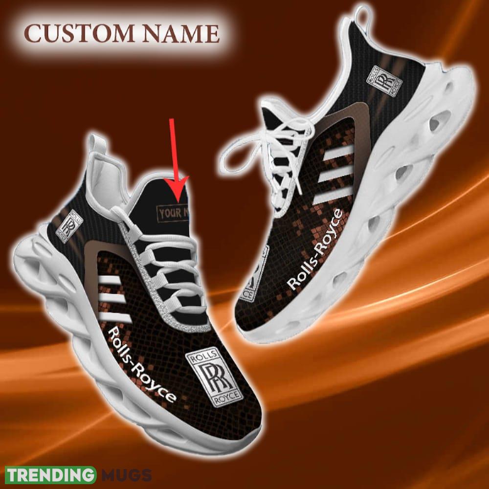 Rolls Royce Custom Name Chunky Shoes Logo Car Gift Max Soul Sneakers Brown For Fans - Rolls Royce DMHE1213_3 Rolls Royce Custom Name Chunky Shoes Logo Car Gift Max Soul Sneakers Brown For Fans - Rolls Royce DMHE1213_3