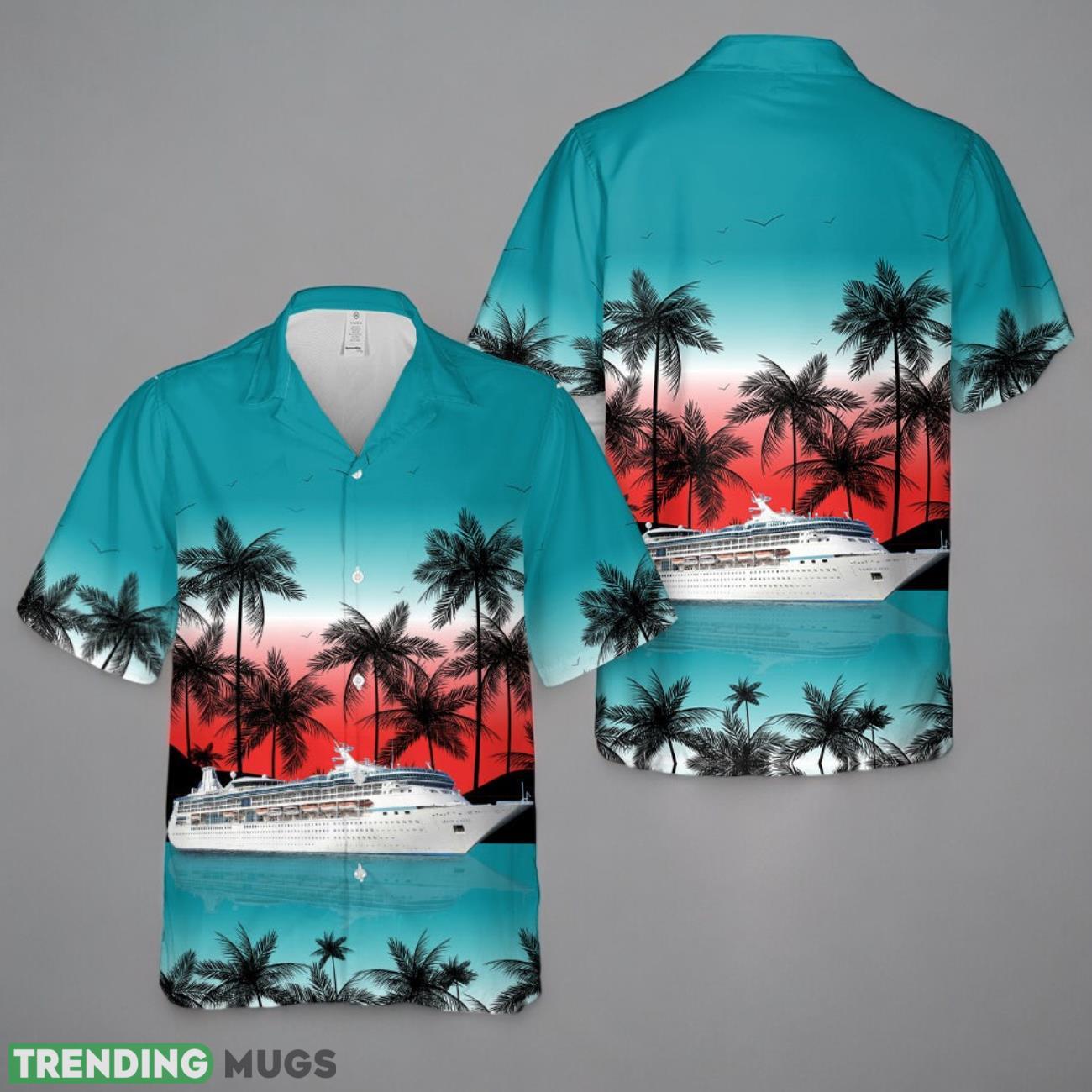 Royal Caribbean International Vision Of The Seas Hawaiian Shirt Product Photo 1 Royal Caribbean International Vision Of The Seas Hawaiian Shirt Product Photo 1