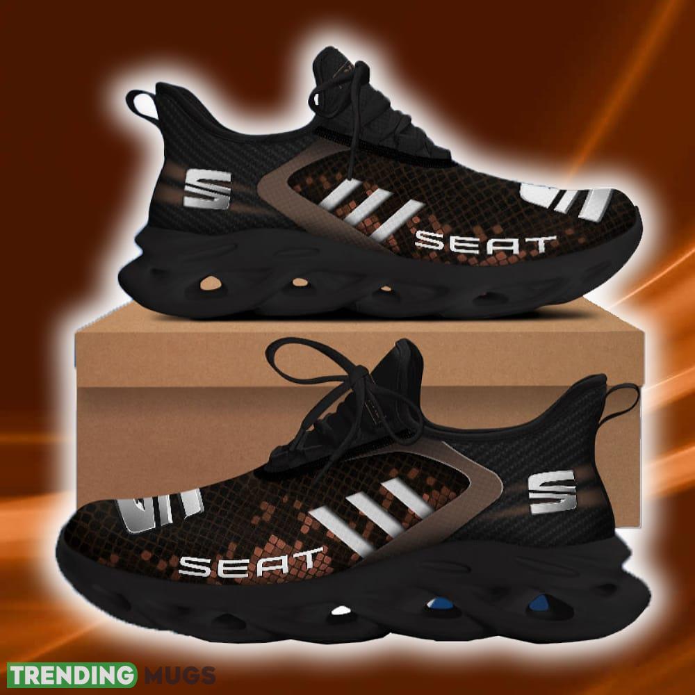 Seat Custom Name Chunky Shoes Logo Car Gift Max Soul Sneakers Brown For Fans Max Soul Seat Custom Name Chunky Shoes Logo Car Gift Max Soul Sneakers Brown For Fans Max Soul