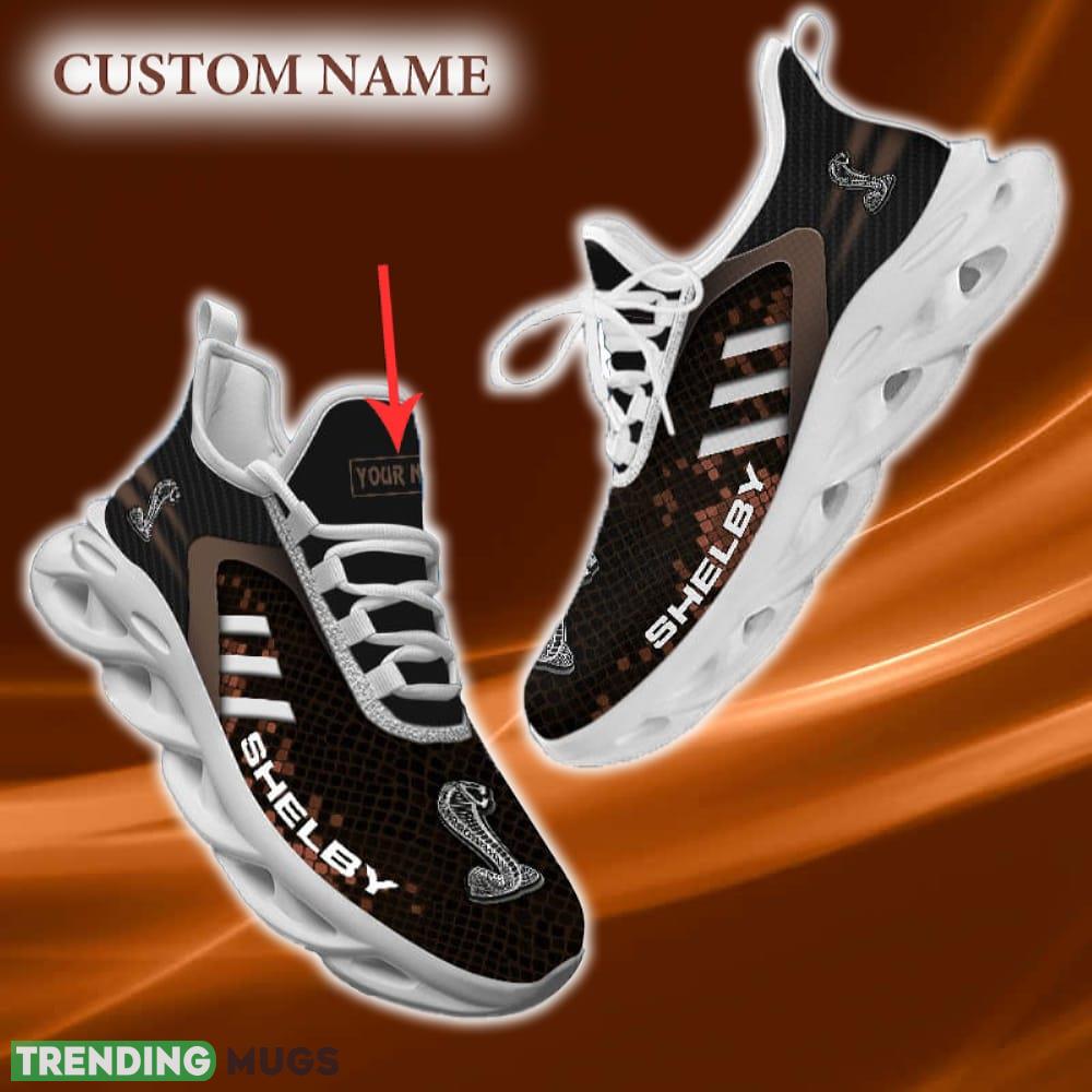 Shelby Custom Name Chunky Shoes Logo Car Gift Max Soul Sneakers Brown For Fans - Shelby DMHE1217_6 Shelby Custom Name Chunky Shoes Logo Car Gift Max Soul Sneakers Brown For Fans - Shelby DMHE1217_6