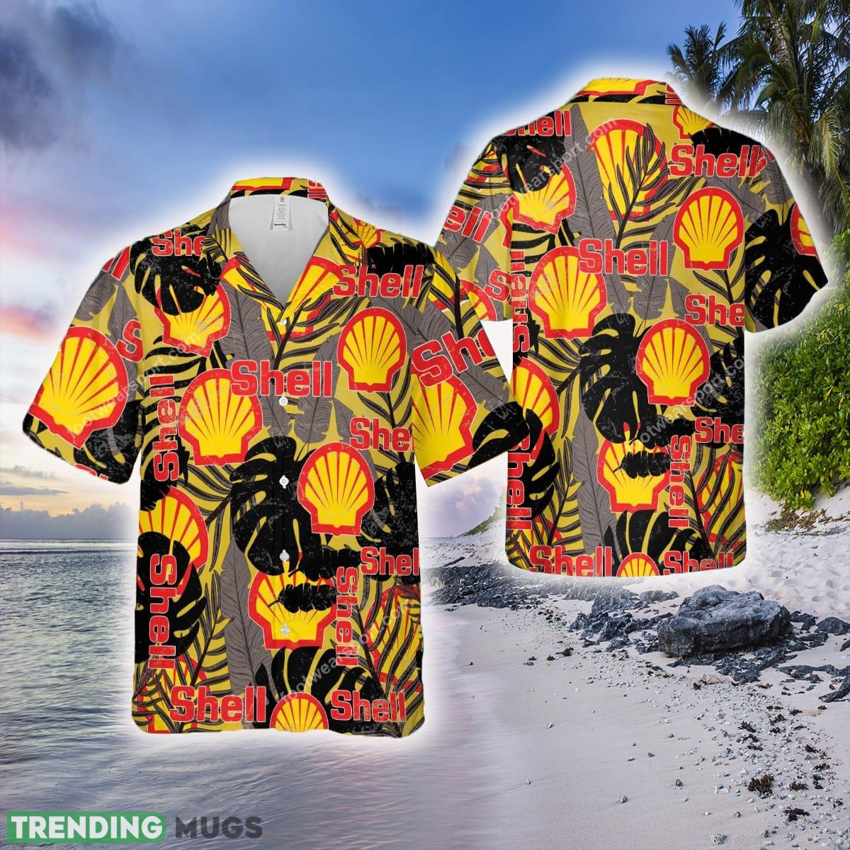 Shell Hawaiin Shirt Retro Pattern For Men Women Fans Summer Holidays - Shell Hawaiin Shirt Retro Pattern For Men Women Fans Summer Holidays