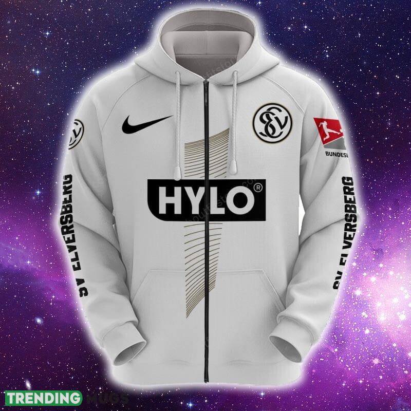 SV Elversberg 3D Hoodie, Zip Hoodie, T Shirt, SweatShirt AOP Custom Number And Name - SV Elversberg Hoodie 3D Zip Hoodie 3D T Shirt SweatShirt_2